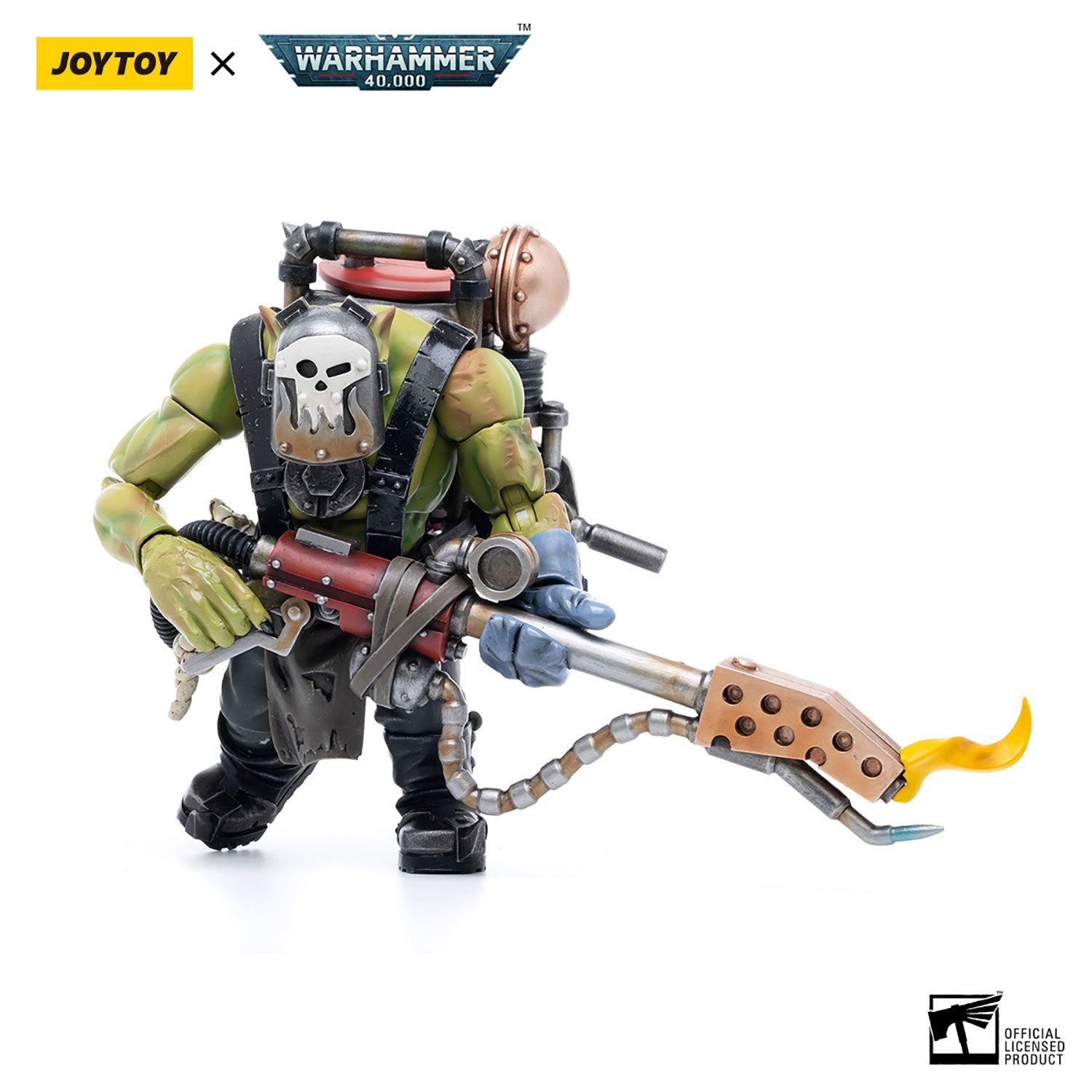 JOYTOY Warhammer 40K Ork Kommandos Burna Boy Ragrob figure