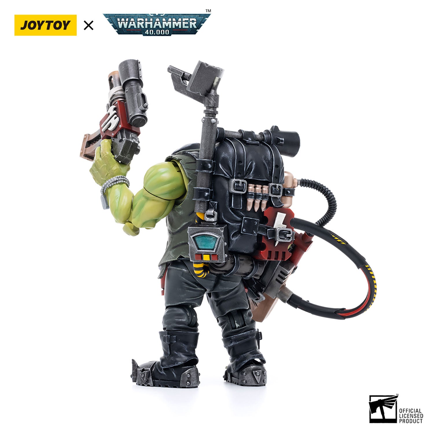 JOYTOY Warhammer 40K Ork Kommandos Nob Nazbog figure