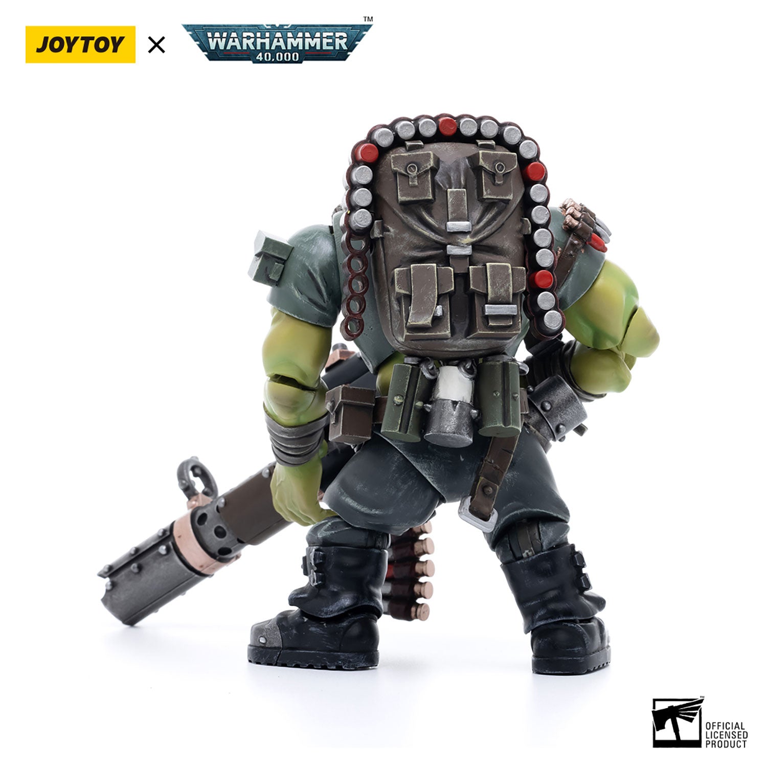 JOYTOY Warhammer 40K Ork Kommandos Snipa Boy Balrukk figure