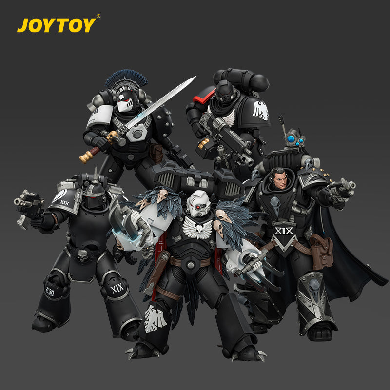 JOYTOY Warhammer 40K Raven Guard 6-Figure Set figure
