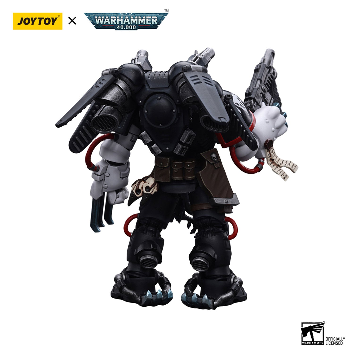 JOYTOY Warhammer 40K Raven Guard Chapter Master Kayvaan Shrike figure