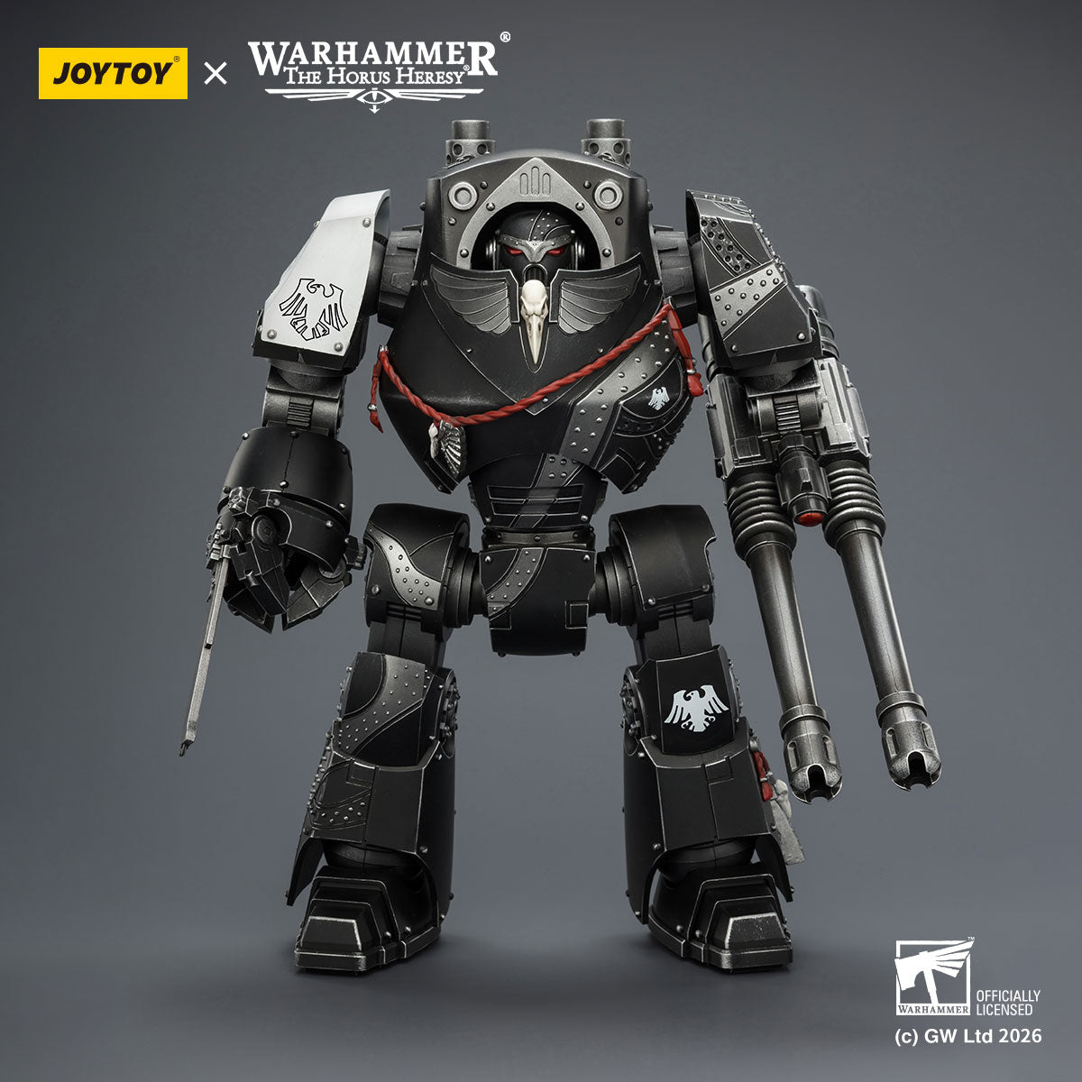 JOYTOY Horus Heresy Raven Guard Contemptor Dreadnought figure