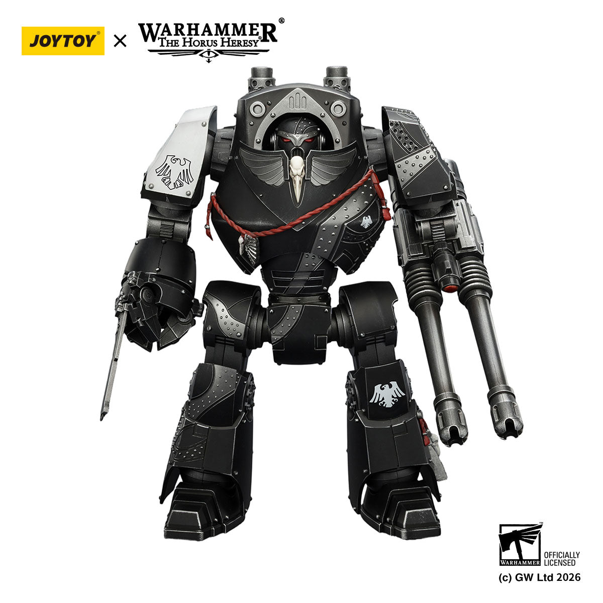 JOYTOY Horus Heresy Raven Guard Contemptor Dreadnought figure