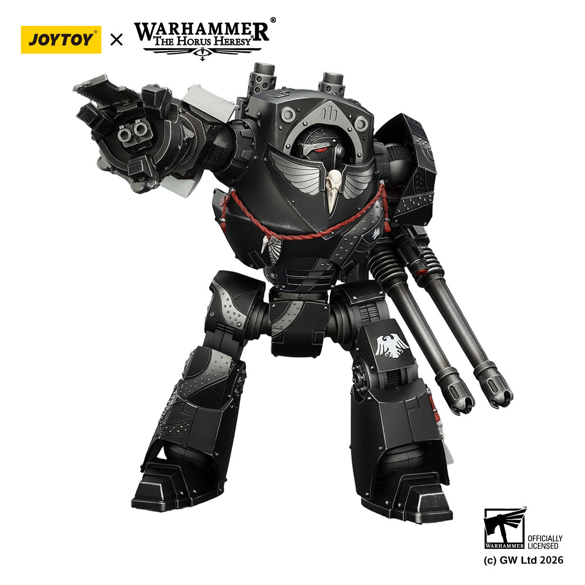 JOYTOY Horus Heresy Raven Guard Contemptor Dreadnought figure