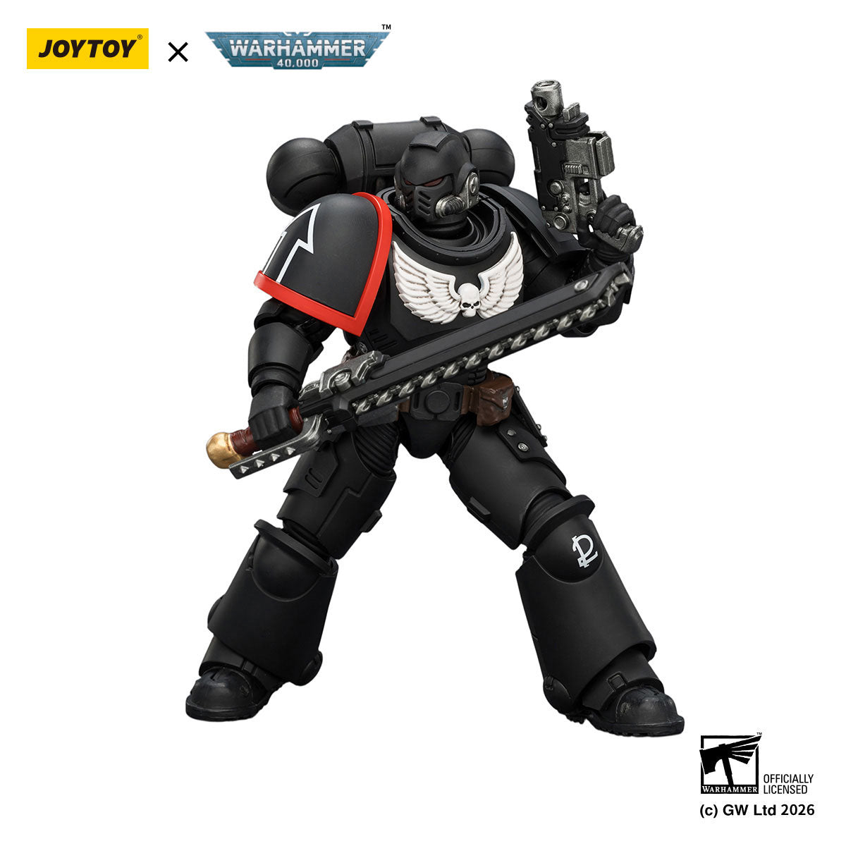 JOYTOY Warhammer 40K Raven Guard Intercessor figure