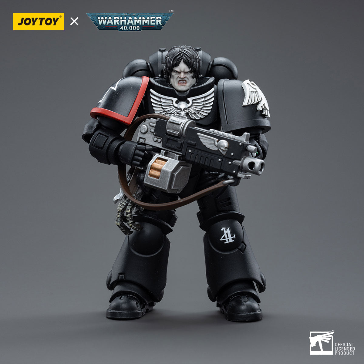 JOYTOY Warhammer 40K Raven Guard Intercessors Brother Colvane figure
