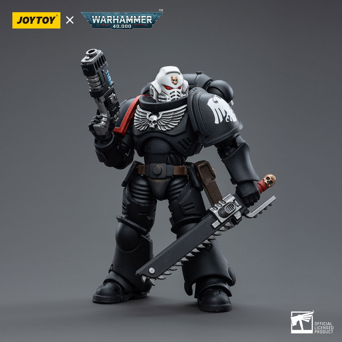 JOYTOY Warhammer 40K Raven Guard Intercessors Sergeant Ashan figure