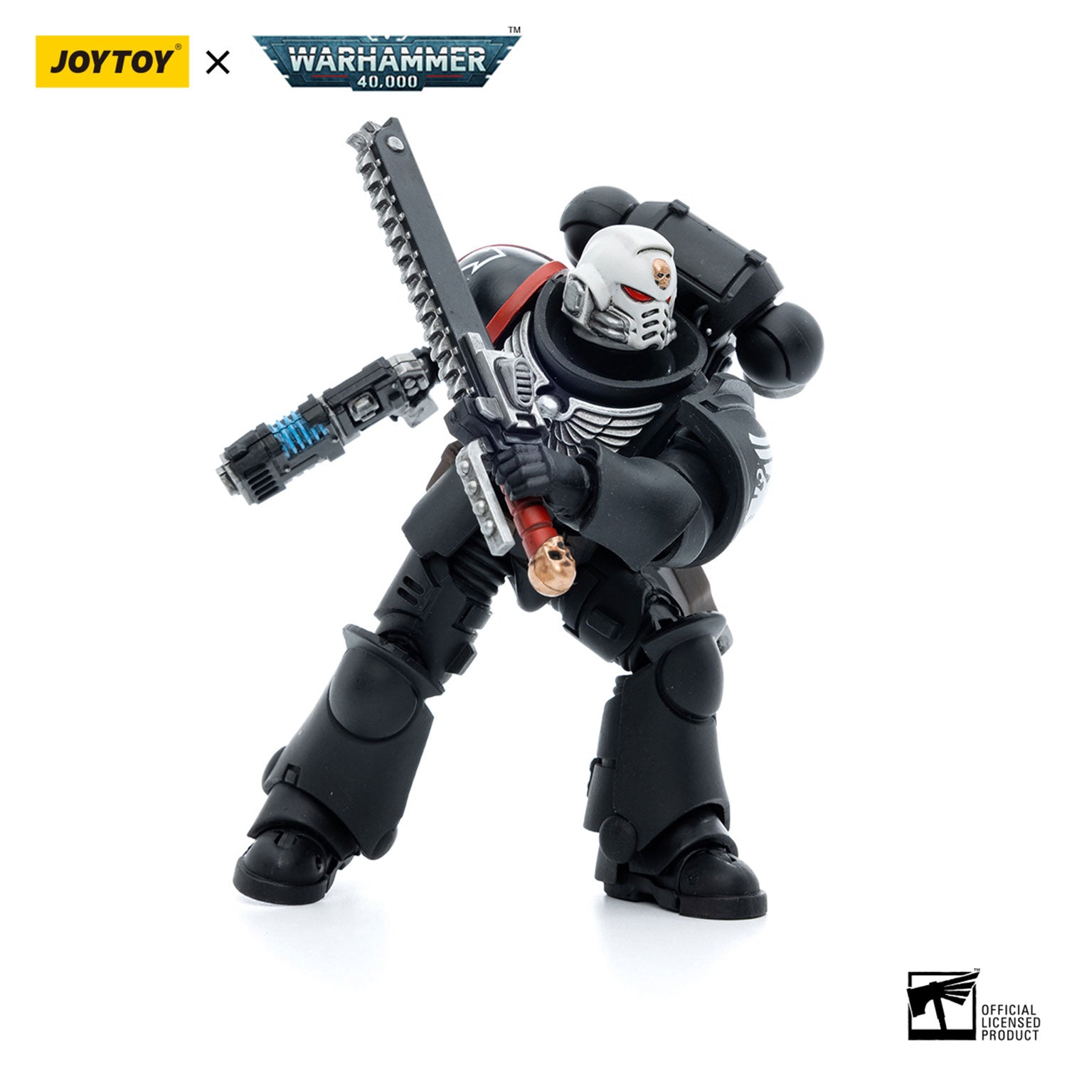 JOYTOY Warhammer 40K Raven Guard Intercessors Sergeant Ashan figure