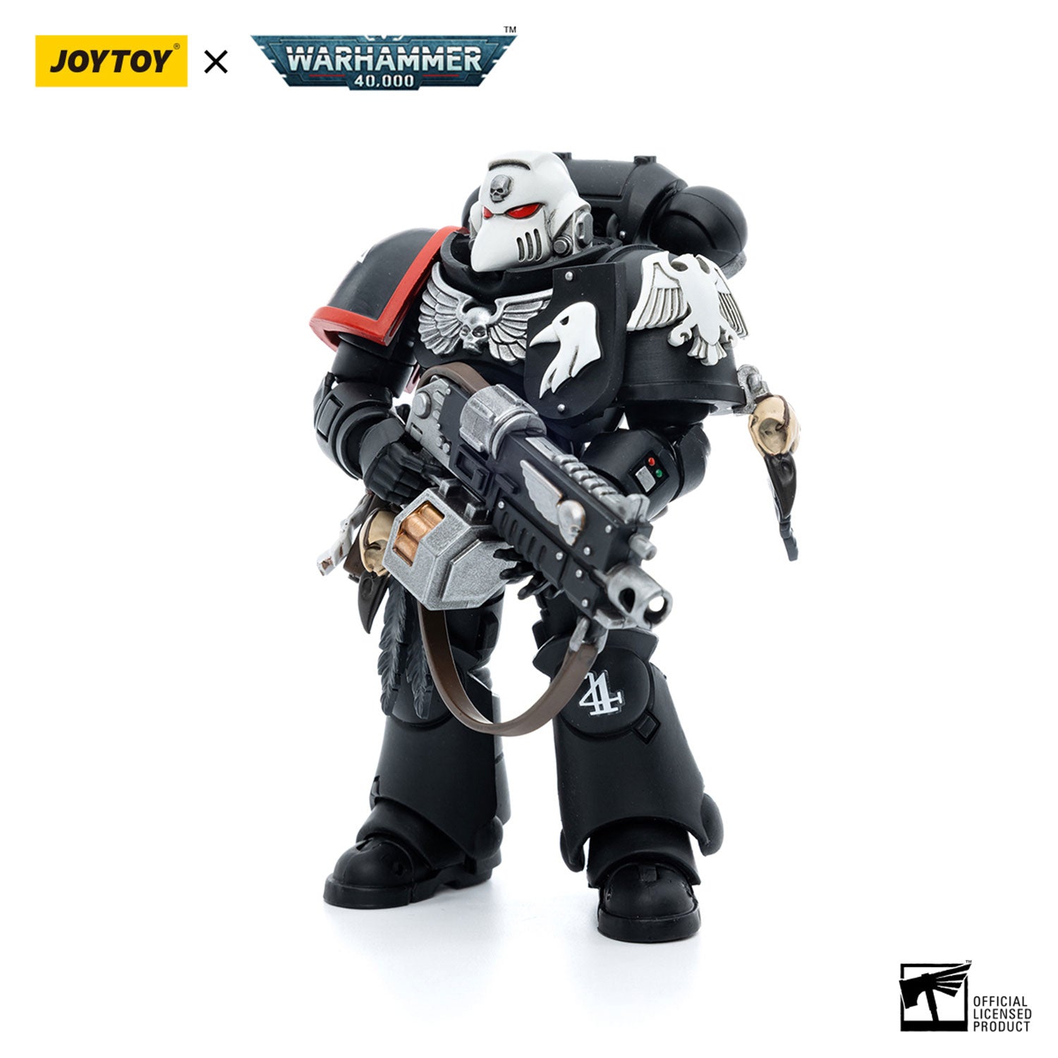 JOYTOY Warhammer 40K Raven Guard Intercessors Sergeant Rychas figure