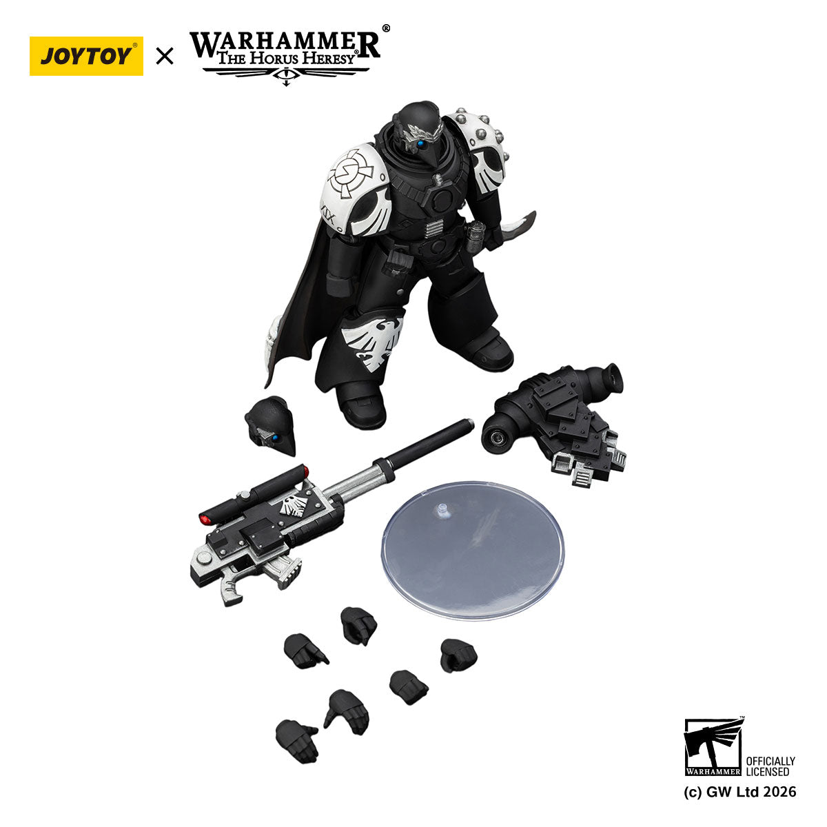 JOYTOY Horus Heresy Raven Guard Mor Deythan figure