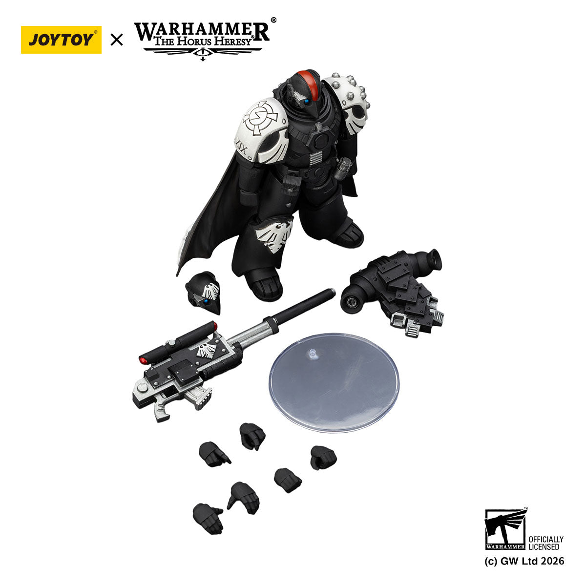 JOYTOY Horus Heresy Raven Guard Mor Deythan Shade figure