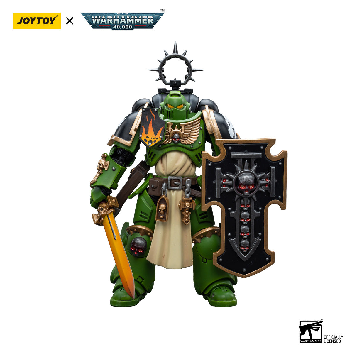 JOYTOY Warhammer 40K Salamanders Bladeguard Veteran figure