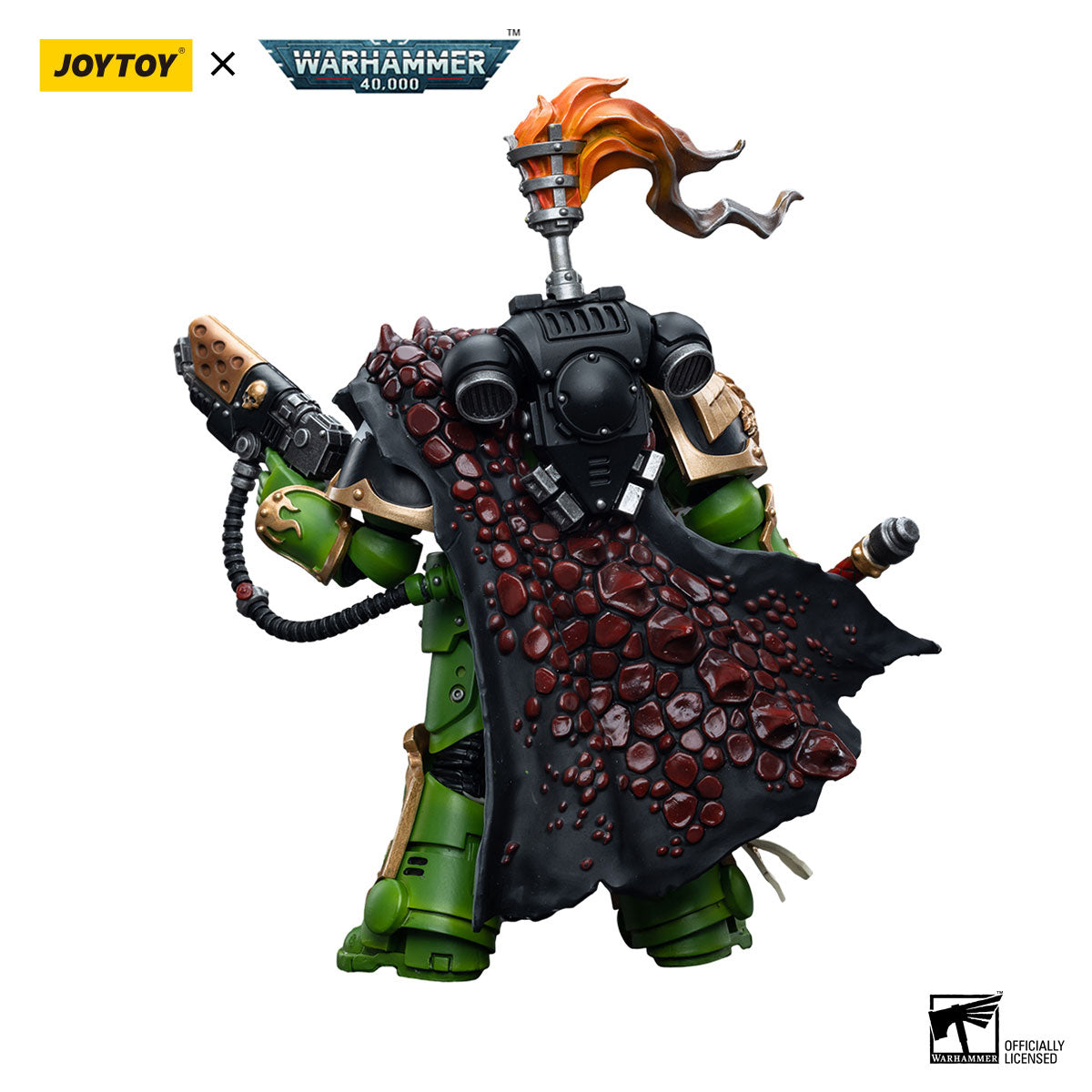 JOYTOY Warhammer 40K Salamanders Captain Adrax Agatone figure