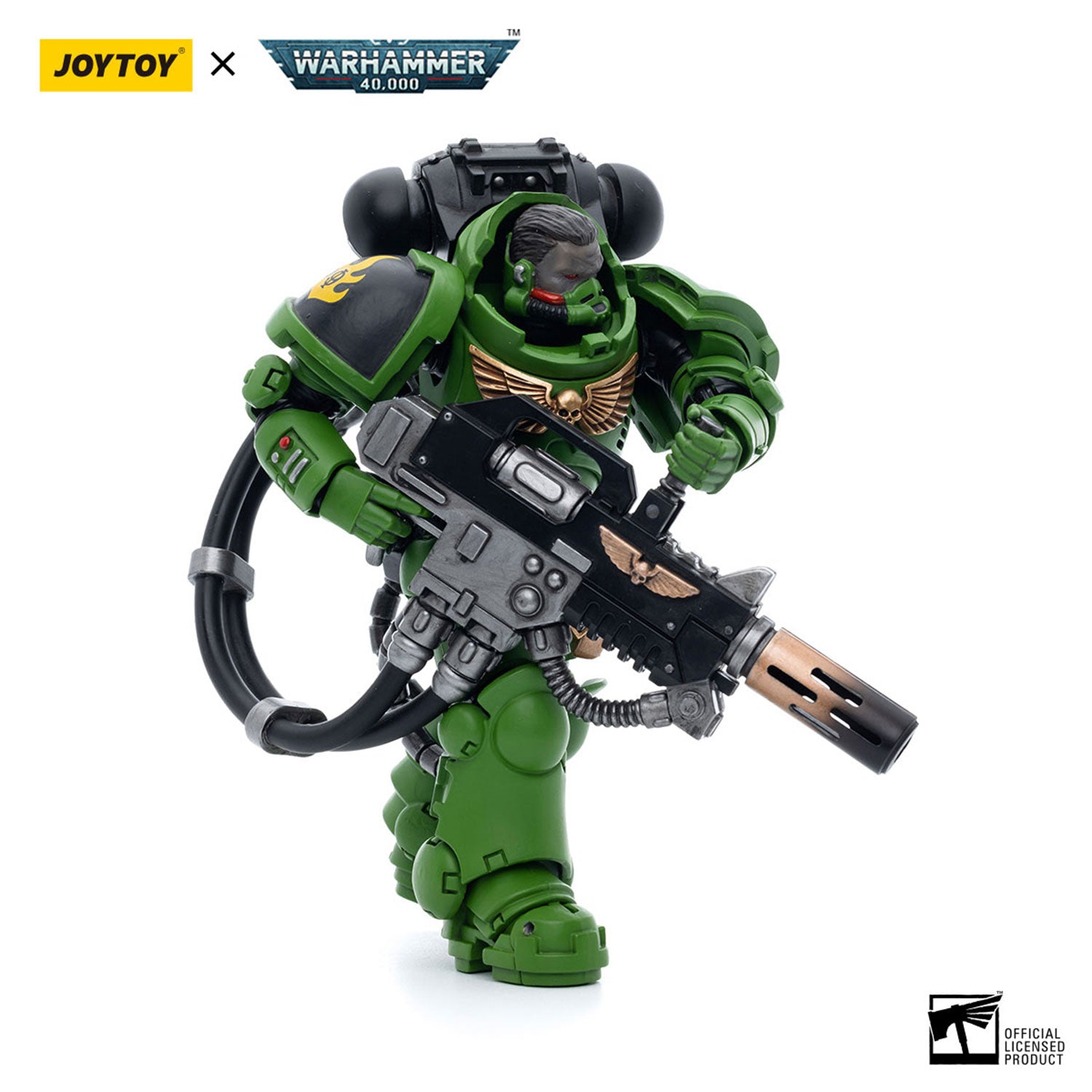 JOYTOY Warhammer 40K Salamanders Eradicators Brother T'Kren figure