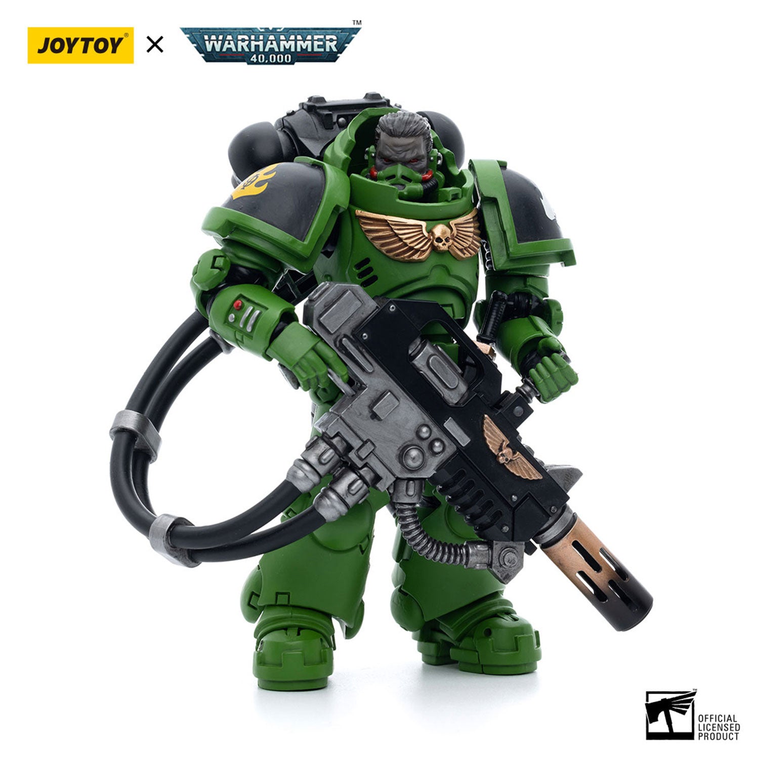 JOYTOY Warhammer 40K Salamanders Eradicators Brother T'Kren figure