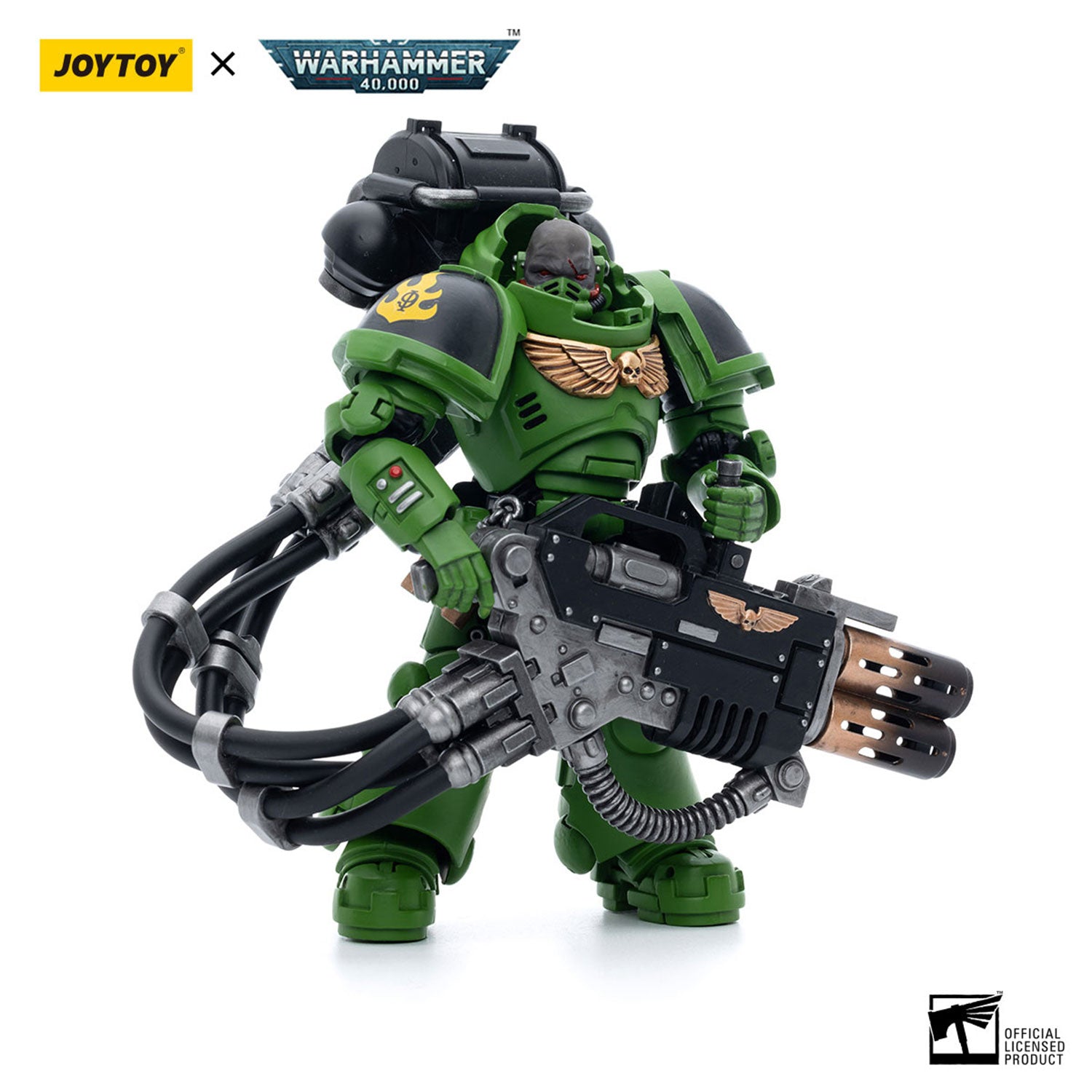 JOYTOY Warhammer 40K Salamanders Eradicators Brother Xavak figure