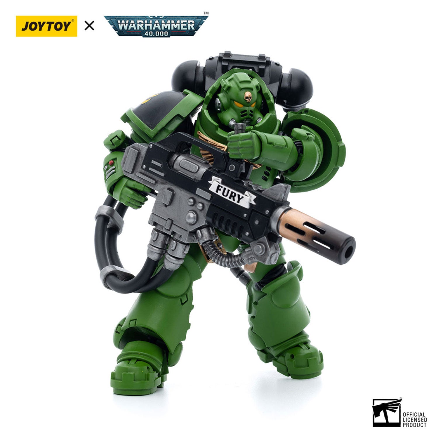 JOYTOY Warhammer 40K Salamanders Eradicators Sergeant Bragar figure