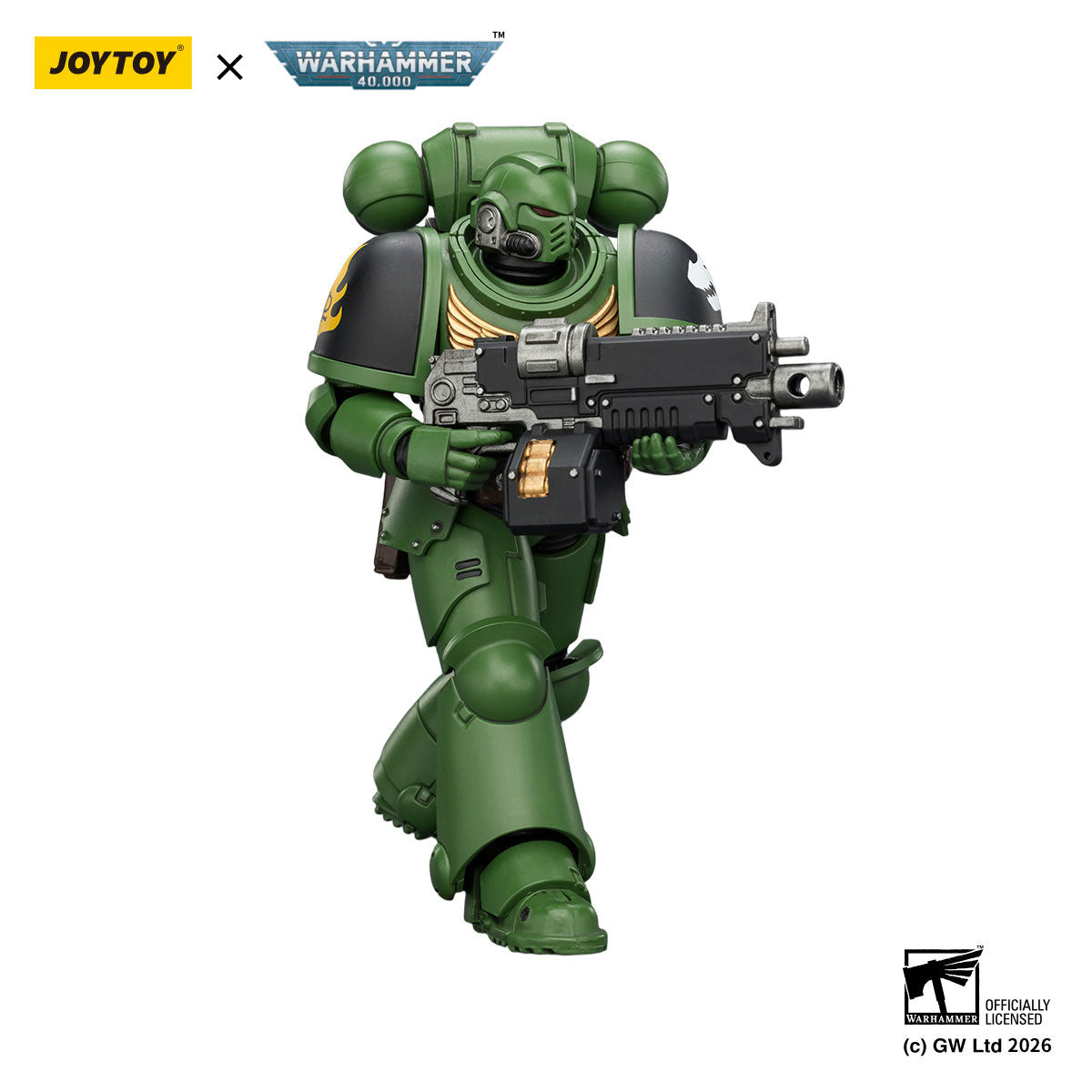 JOYTOY Warhammer 40K Salamanders Intercessor figure