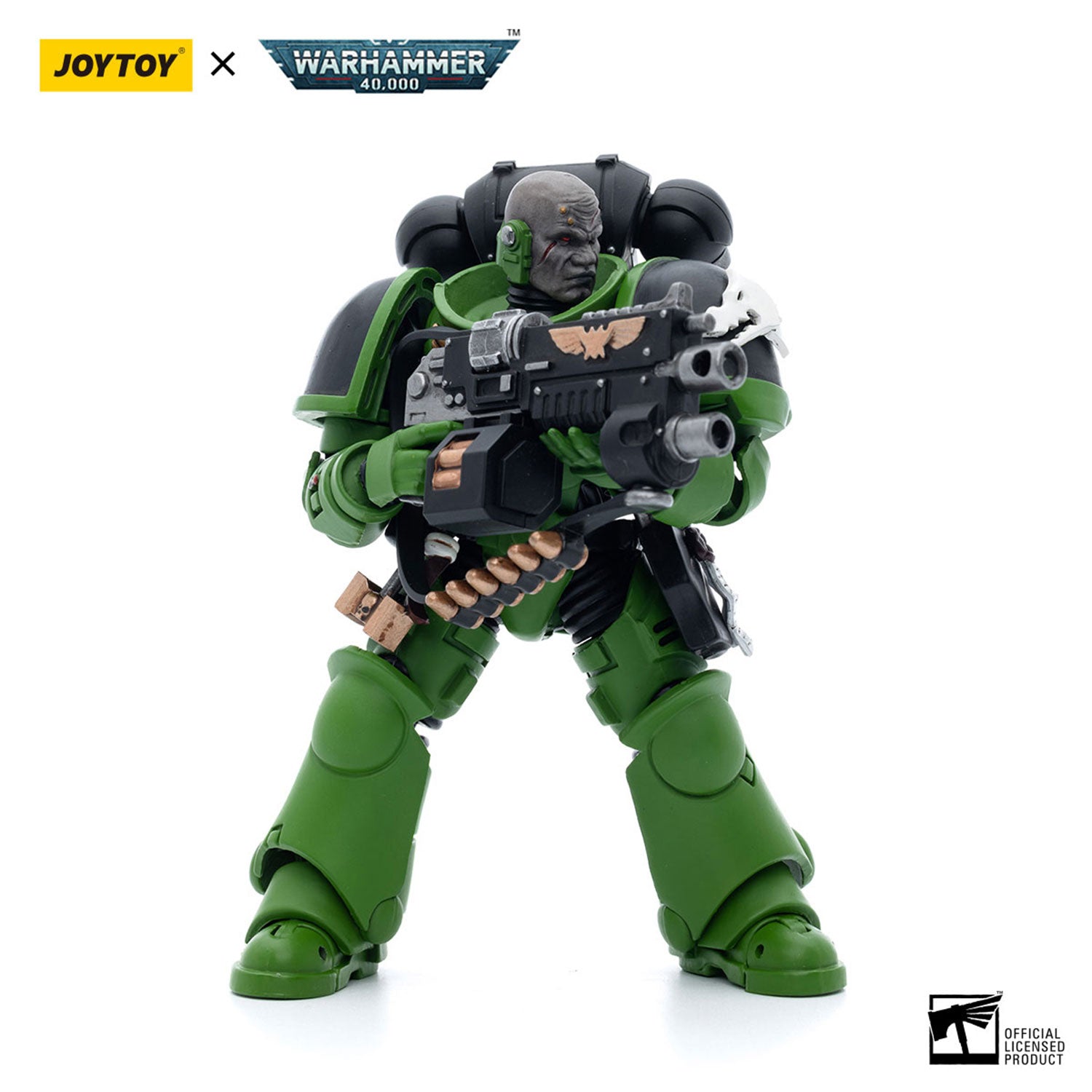 JOYTOY Warhammer 40K Salamanders Intercessors Brother Tol'vak figure