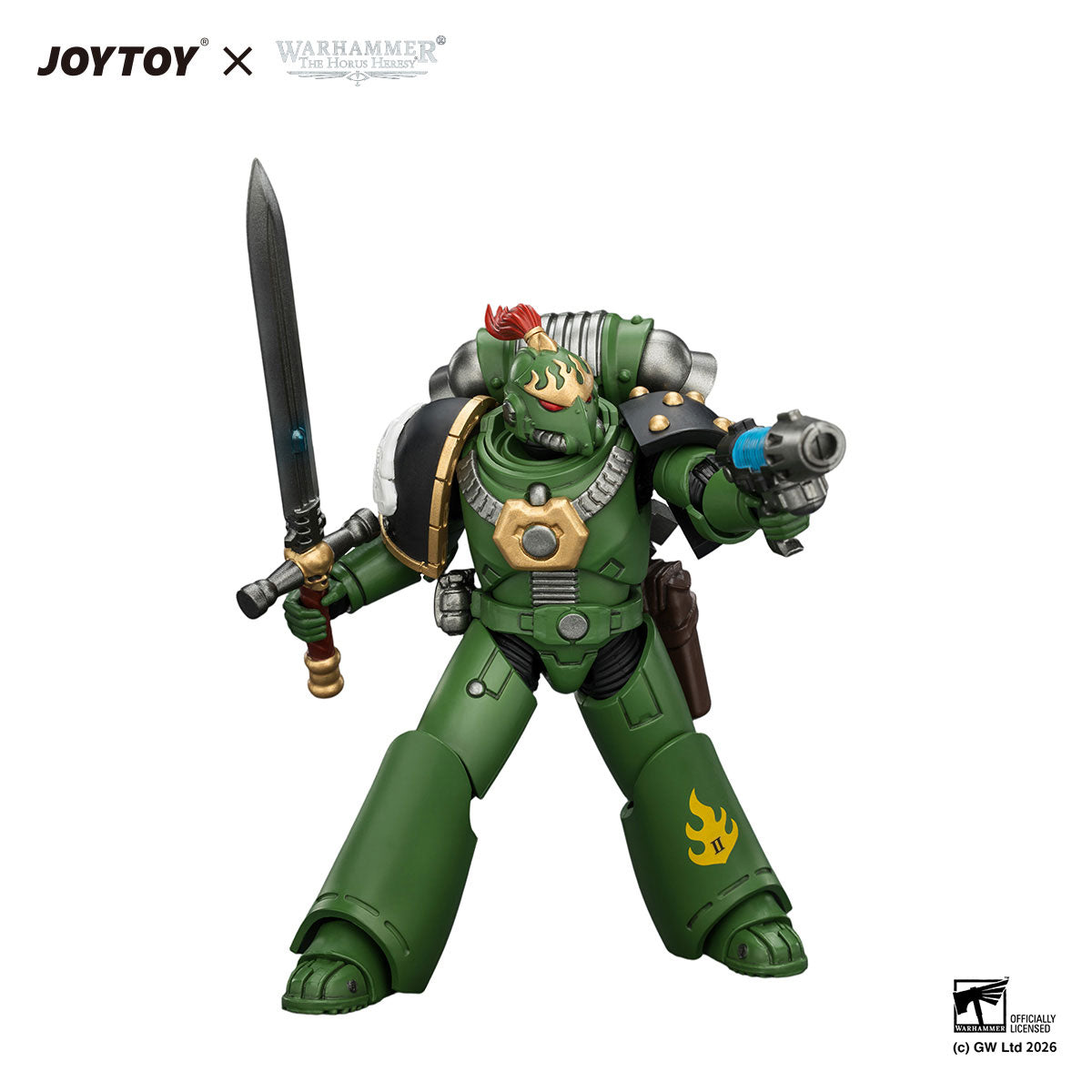 JOYTOY Horus Heresy Salamanders MKVI Tactical Legionary figure