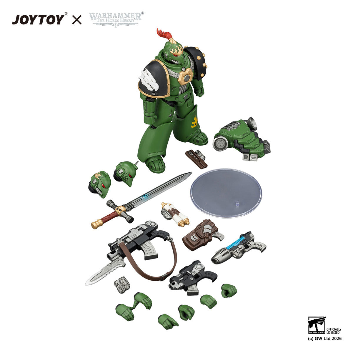 JOYTOY Horus Heresy Salamanders MKVI Tactical Legionary figure