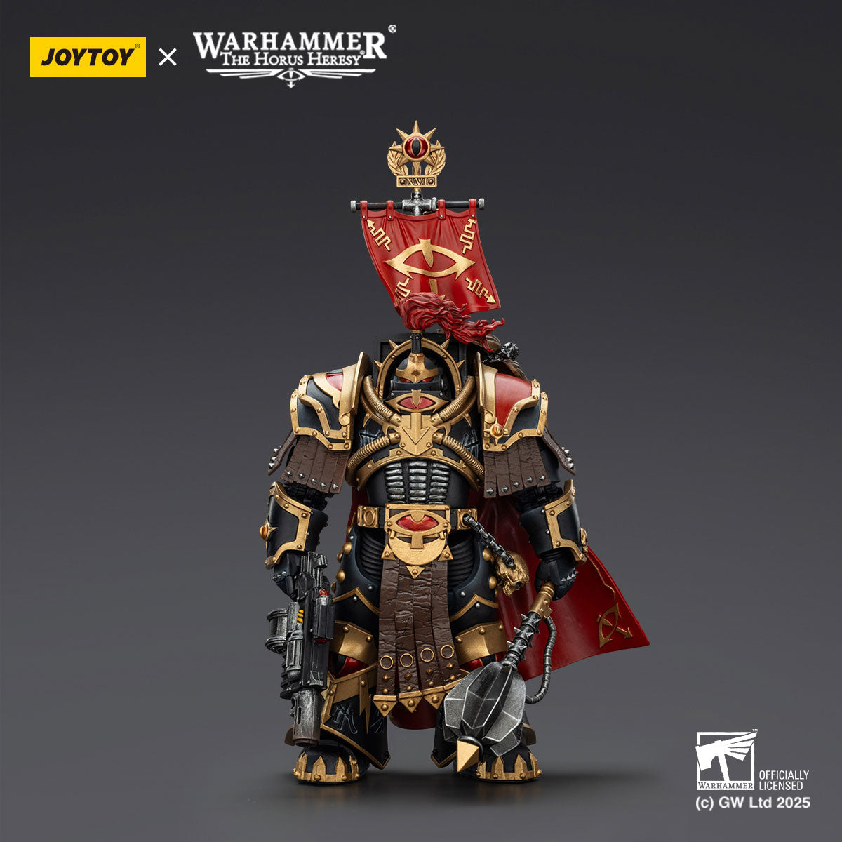 JOYTOY Horus Heresy Sons of Horus Legion Cataphractii Praetor figure