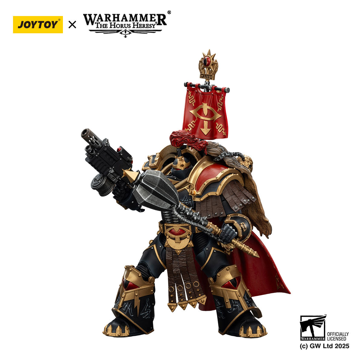JOYTOY Horus Heresy Sons of Horus Legion Cataphractii Praetor figure