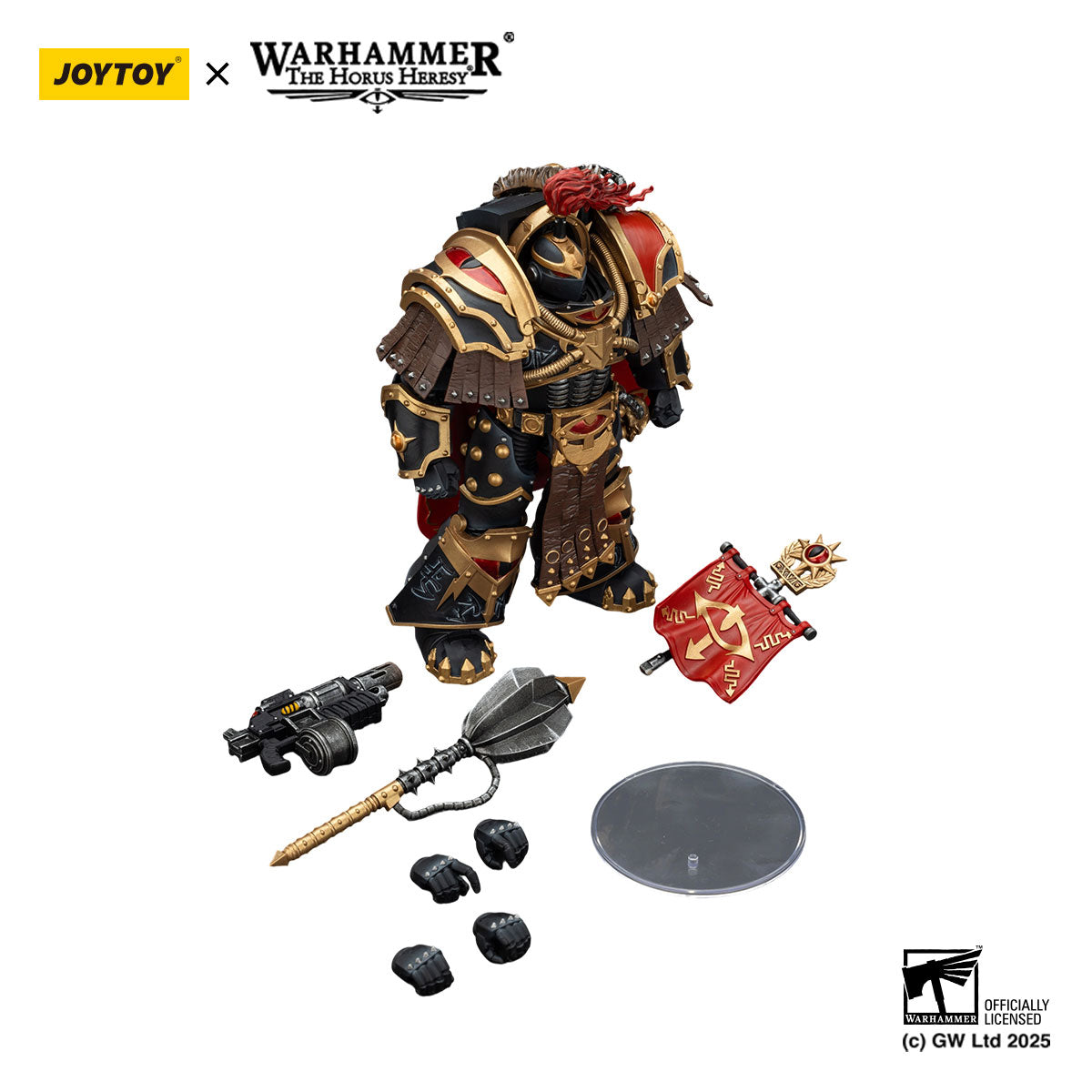JOYTOY Horus Heresy Sons of Horus Legion Cataphractii Praetor figure