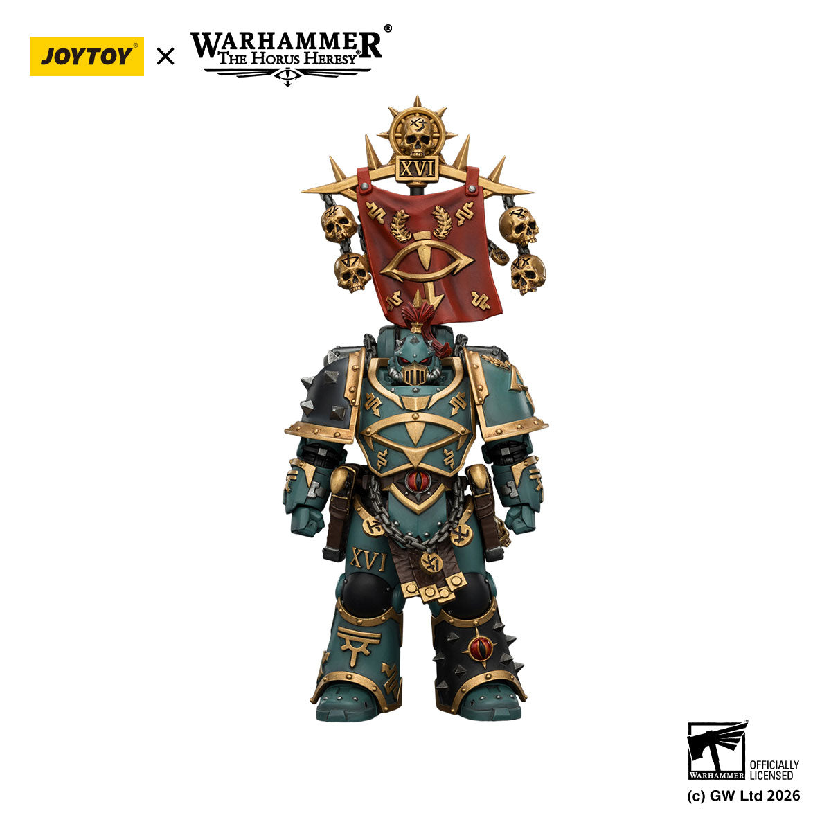 JOYTOY Horus Heresy Sons of Horus Vheren Ashurhaddon Master of the True Sons figure