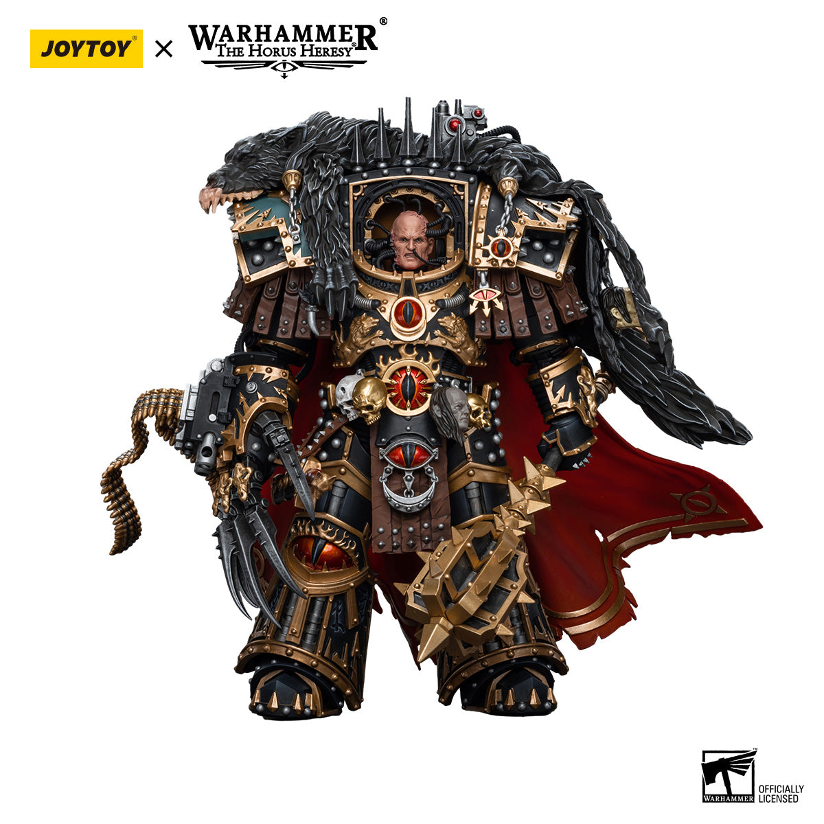 JOYTOY Horus Heresy Sons of Horus Warmaster Horus Primarch of the XVIth Legion figure