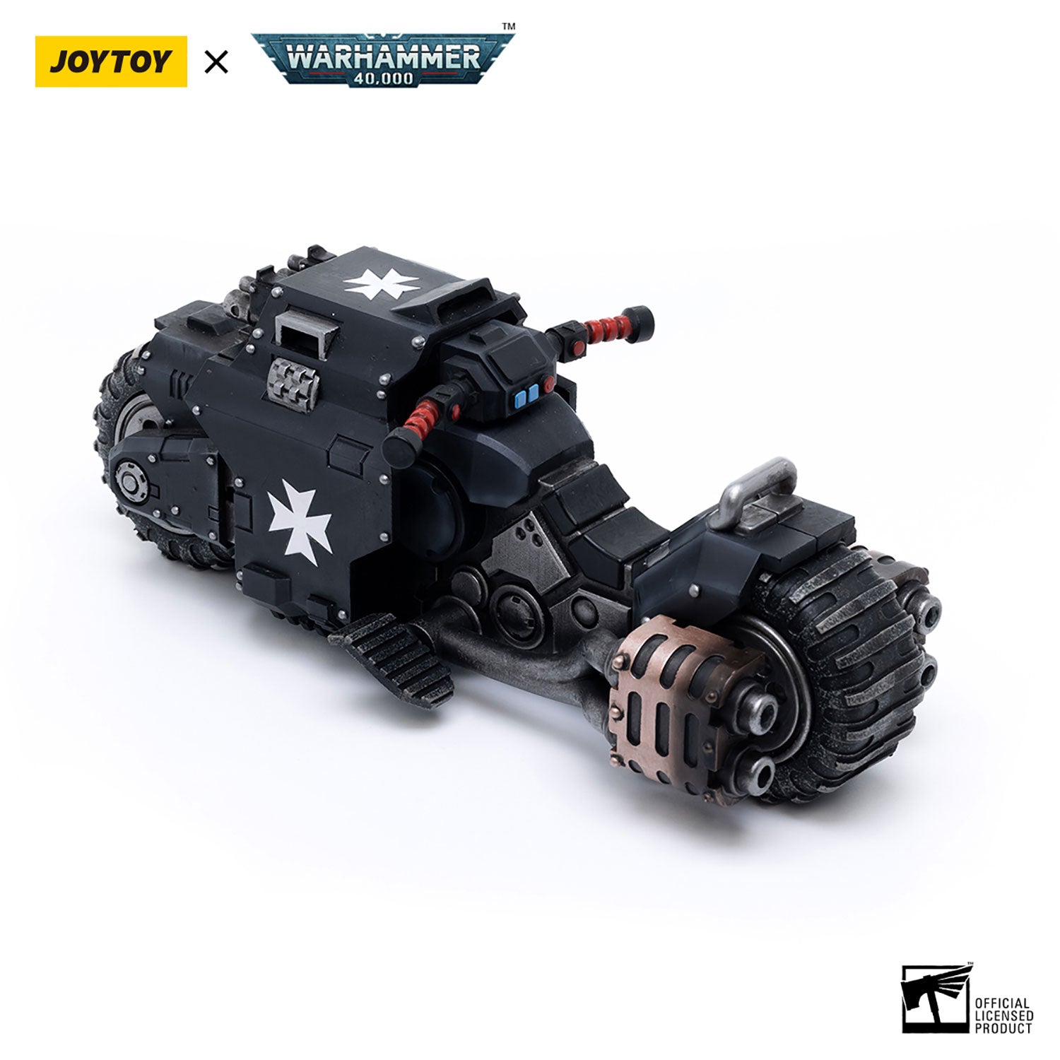 JOYTOY Warhammer 40K Black Templars Space Marines Black Templars Outriders figure