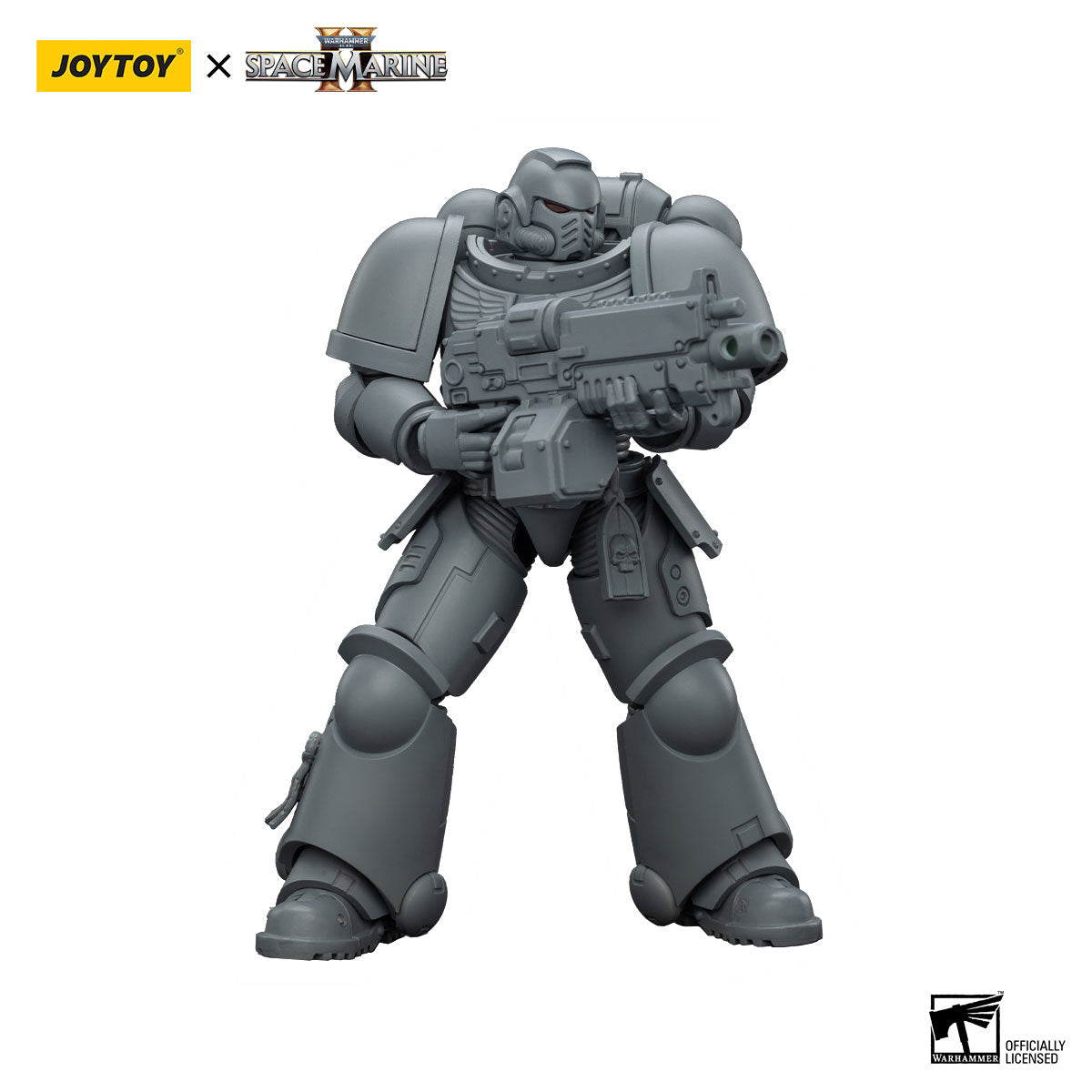 JOYTOY Warhammer 40K Space Marine 2 Space Marines Intercessor Armouring Hall Edition figure