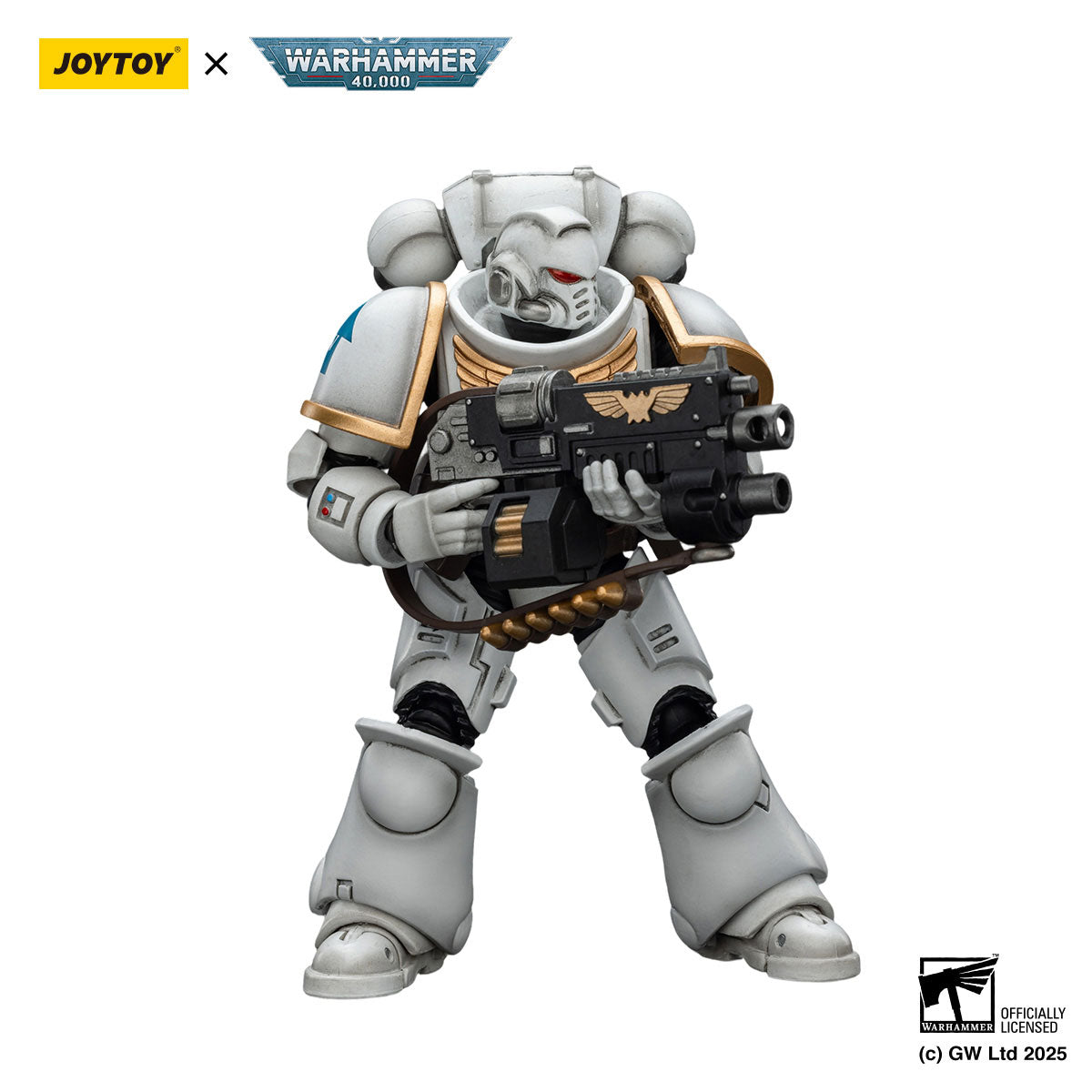 JOYTOY Warhammer 40K White Consuls Space Marines White Consuls Intercessors 1 figure