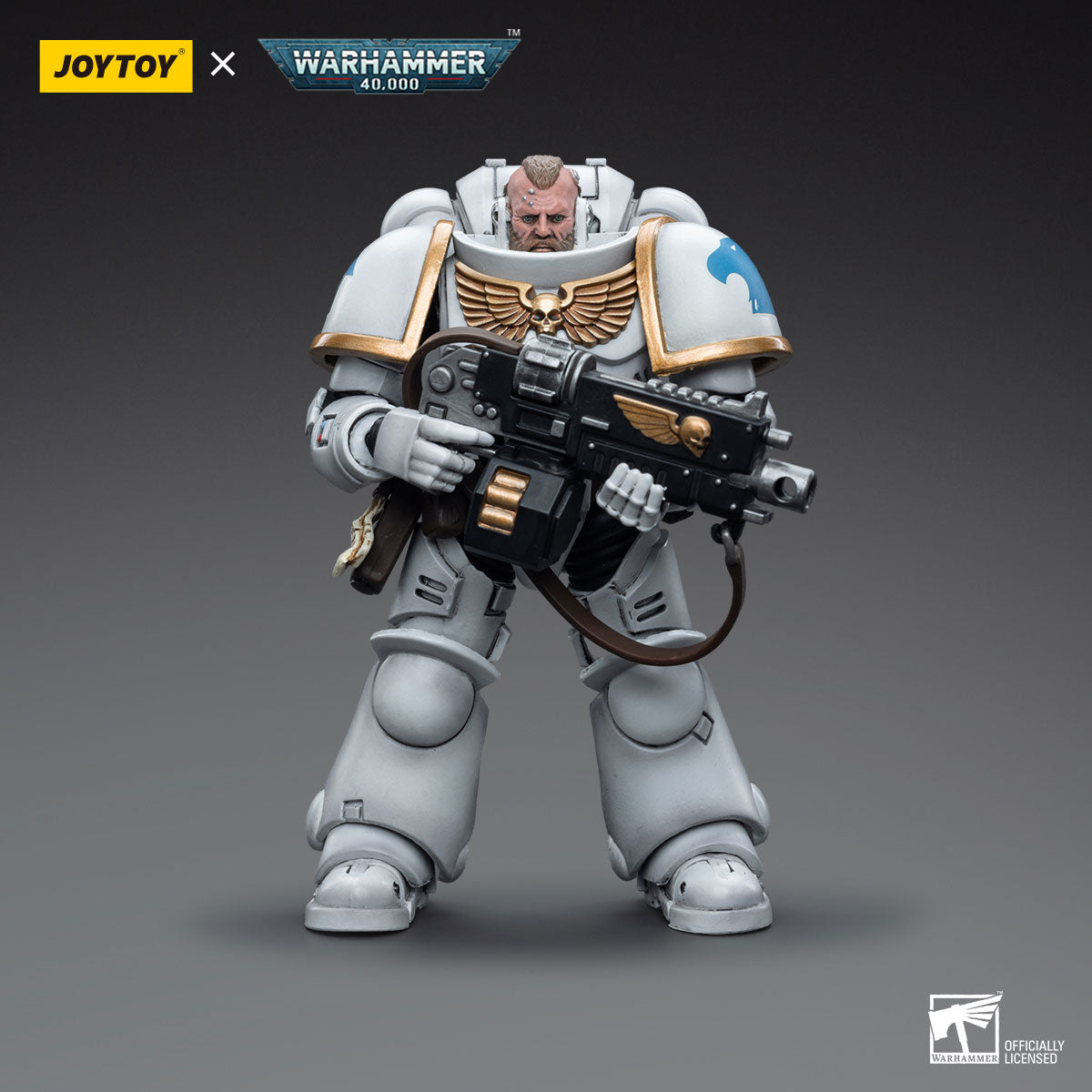 JOYTOY Warhammer 40K White Consuls Space Marines White Consuls Intercessors 2 figure