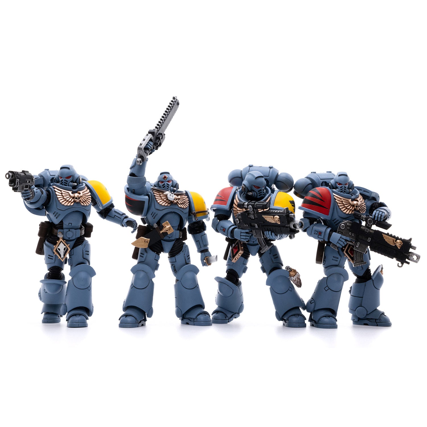 JOYTOY Warhammer 40K Space Wolves Battle Hunter Pack figure