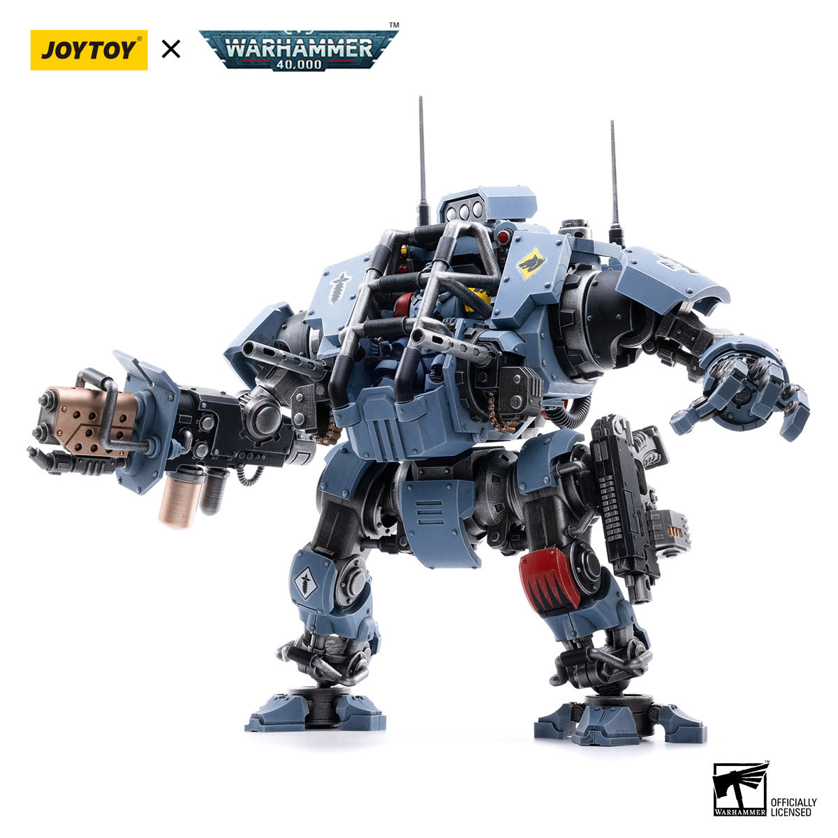 JOYTOY Warhammer 40K Space Wolves Battle Pack Invictor Warsuit figure