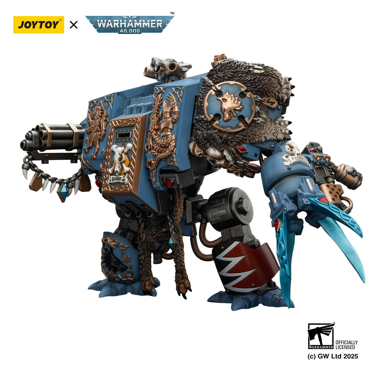 JOYTOY Warhammer 40K Space Wolves Bjorn the Fell-Handed figure
