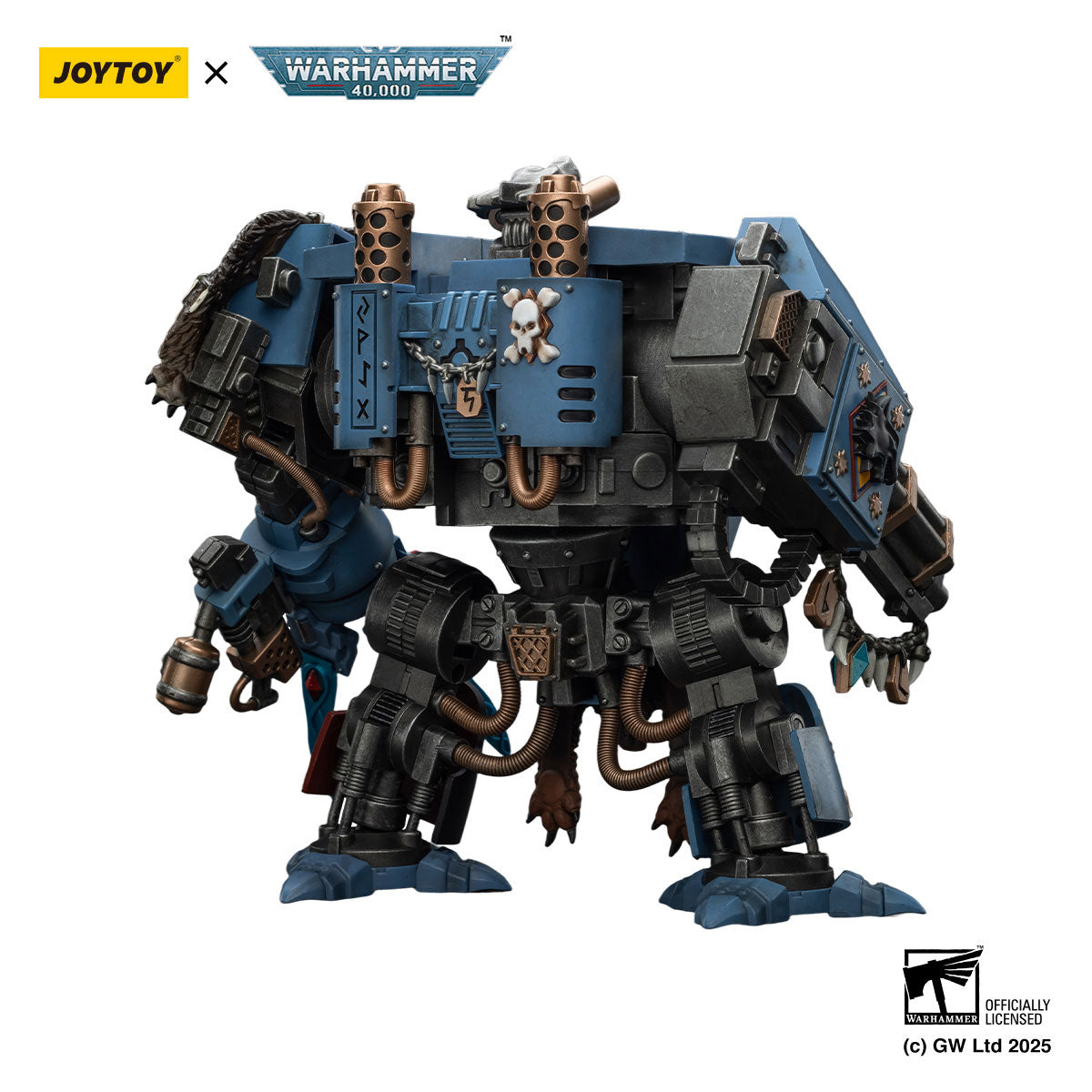 JOYTOY Warhammer 40K Space Wolves Bjorn the Fell-Handed figure
