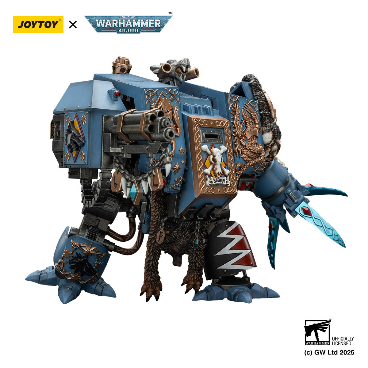 JOYTOY Warhammer 40K Space Wolves Bjorn the Fell-Handed figure