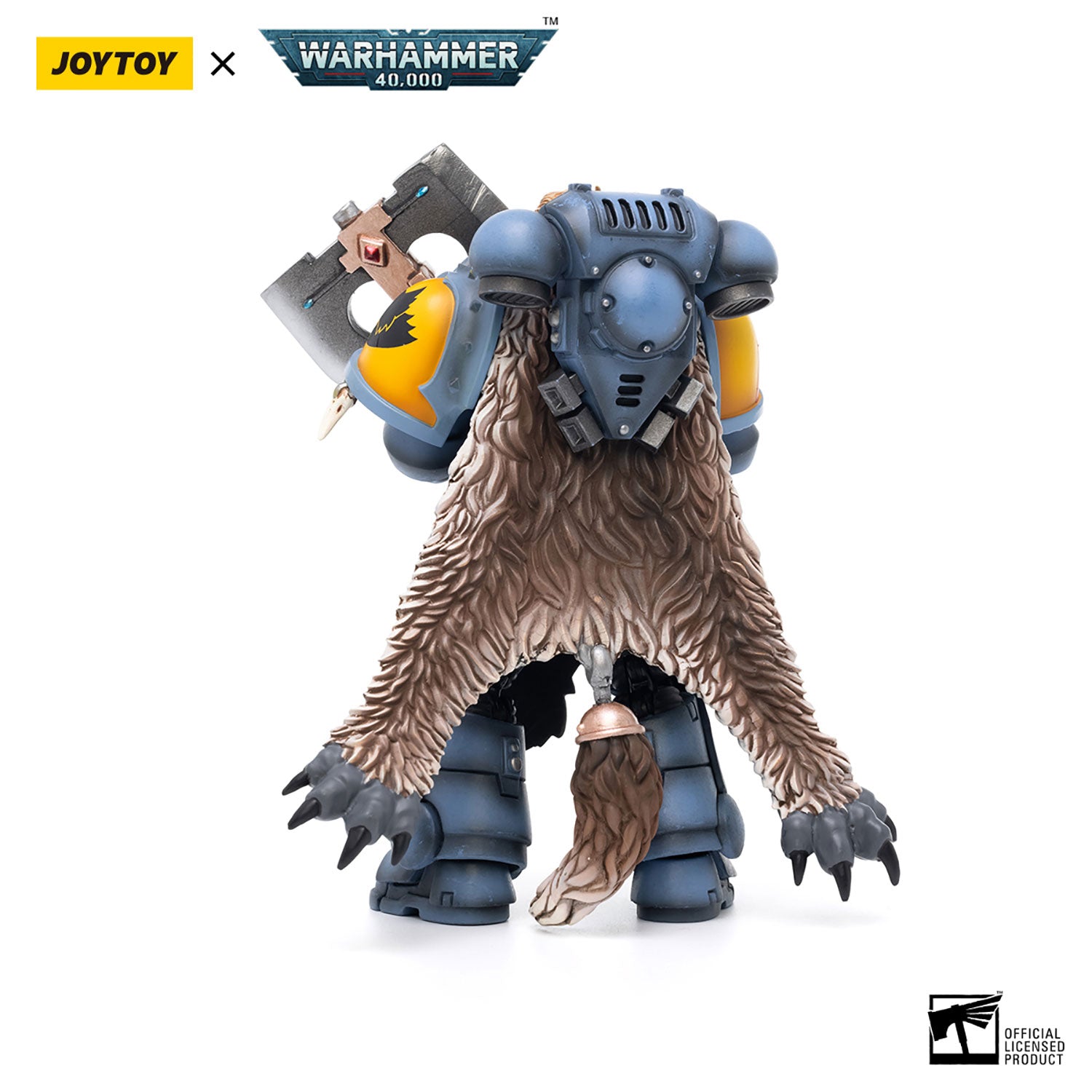 JOYTOY Warhammer 40K Space Wolves Claw Pack Pack Leader-Logan Ghostwolf figure