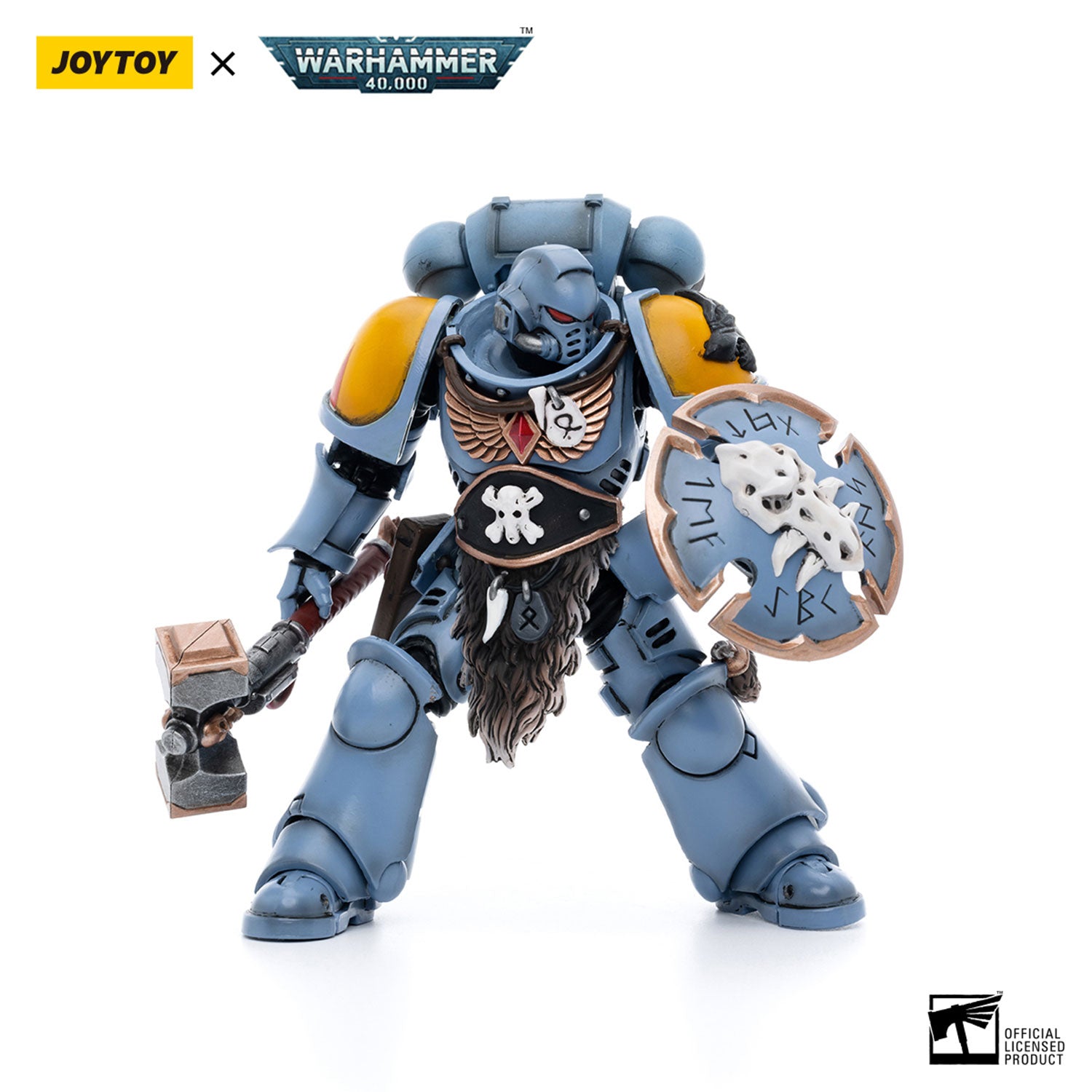 JOYTOY Warhammer 40K Space Wolves Claw Pack Sigyrr Stoneshield figure