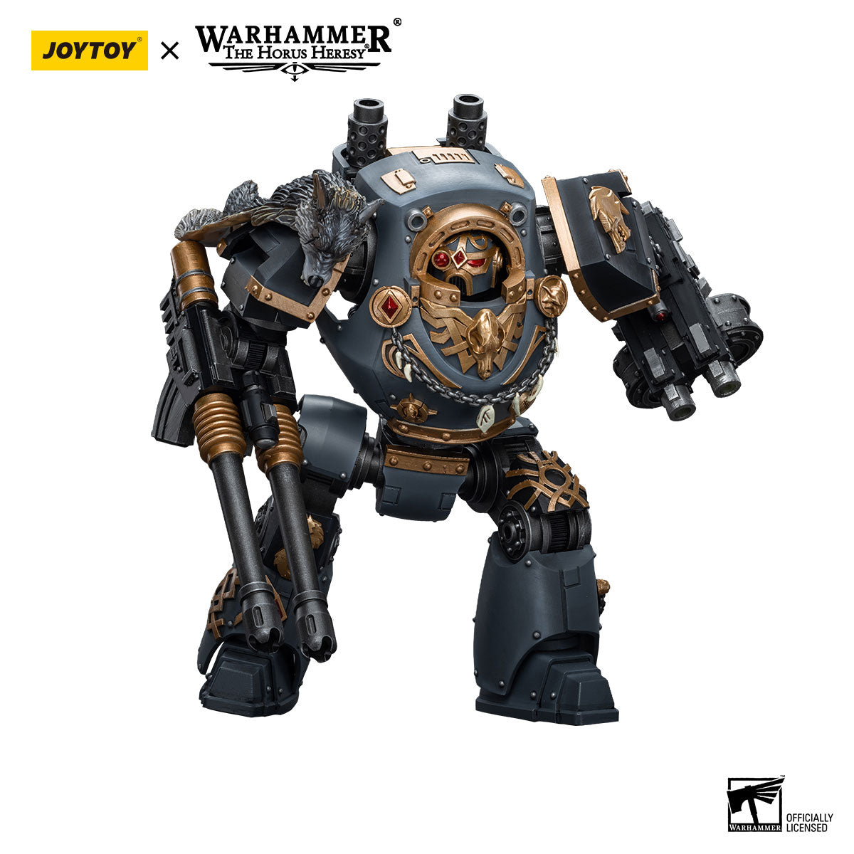 JOYTOY Horus Heresy Space Wolves Contemptor Dreadnought figure