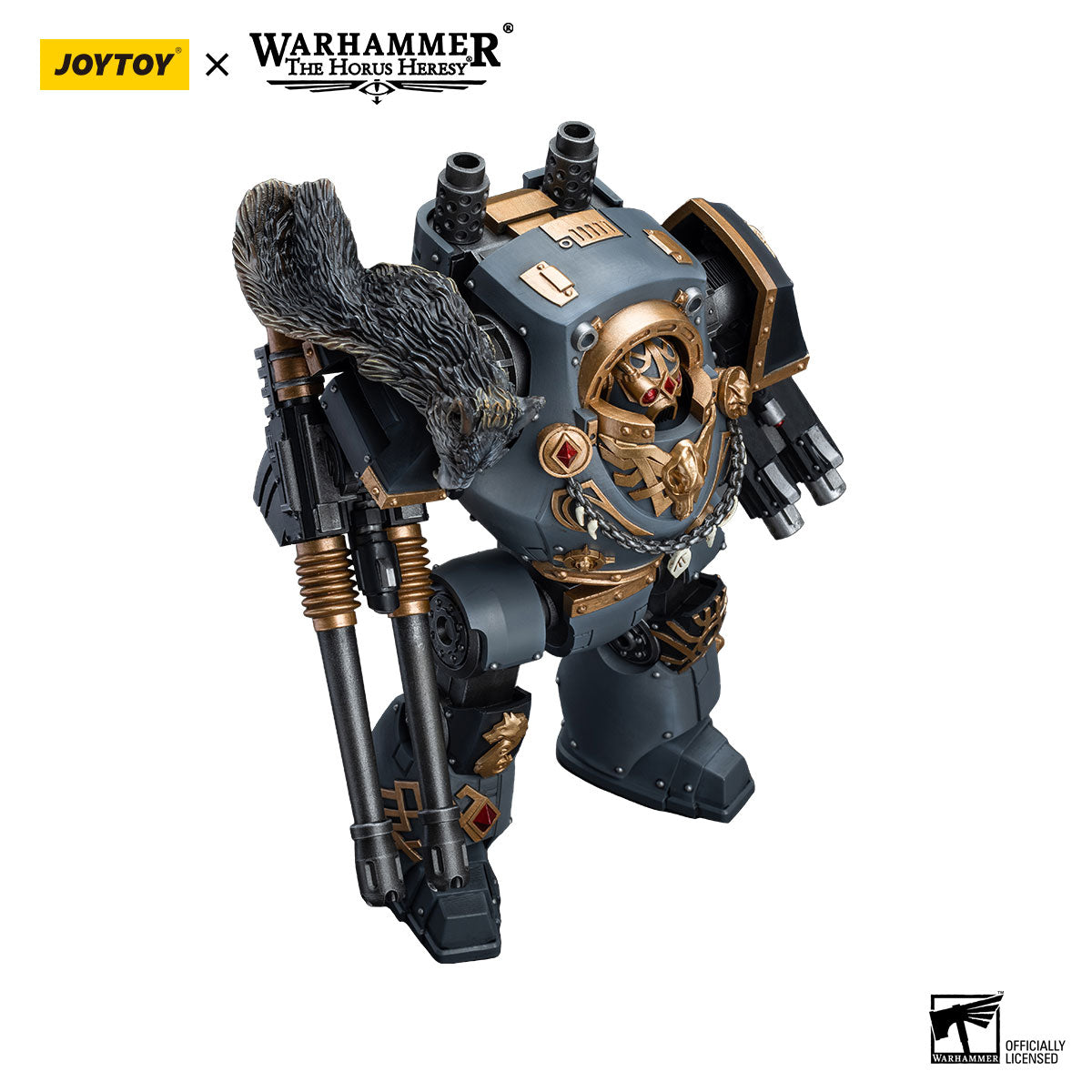 JOYTOY Horus Heresy Space Wolves Contemptor Dreadnought figure