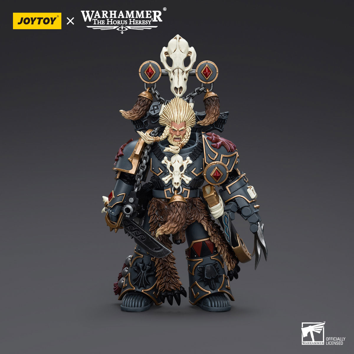 JOYTOY Horus Heresy Space Wolves Geigor Fell-Hand figure