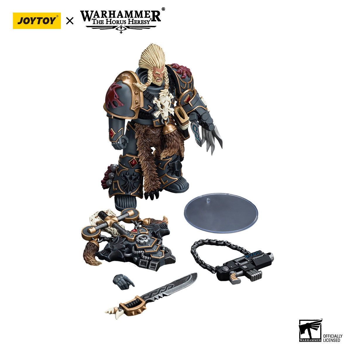 JOYTOY Horus Heresy Space Wolves Geigor Fell-Hand figure