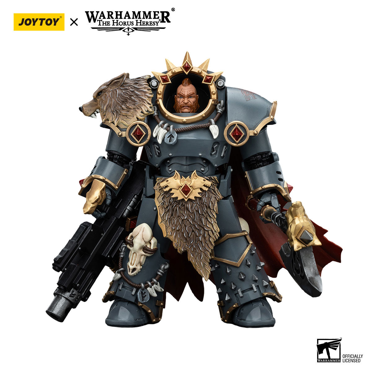 JOYTOY Horus Heresy Space Wolves Hvarl Red-Blade figure