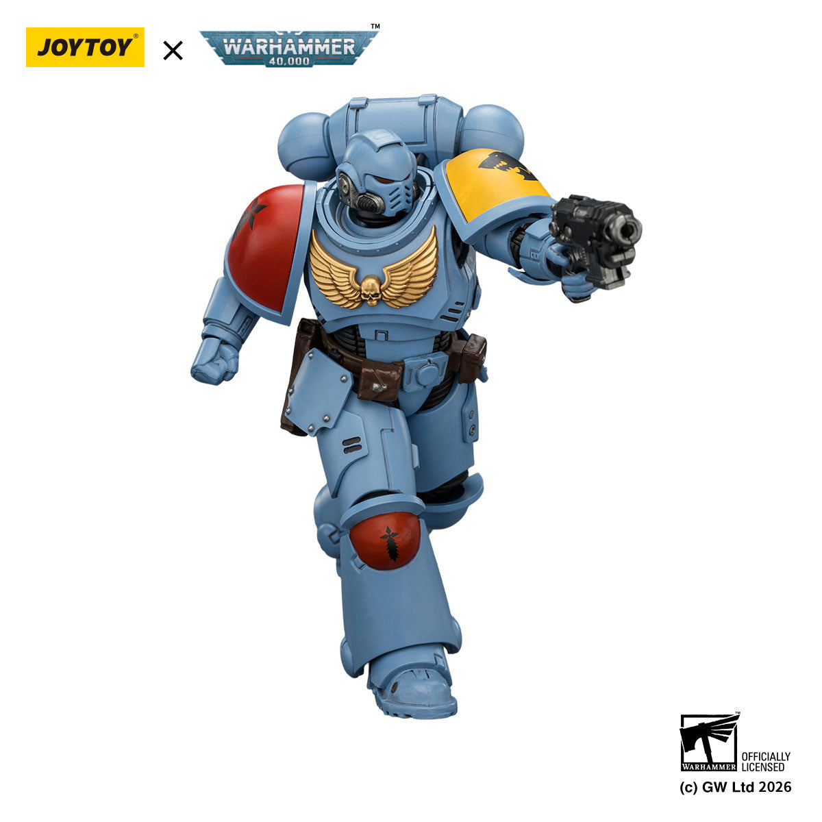 JOYTOY Warhammer 40K Space Wolves Intercessor figure