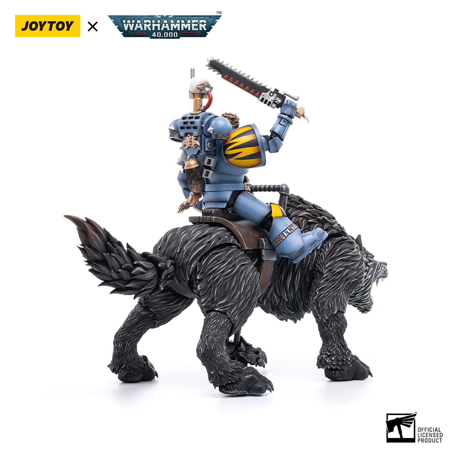 JOYTOY Warhammer 40K Space Wolves Thunderwolf Cavalry Frode figure
