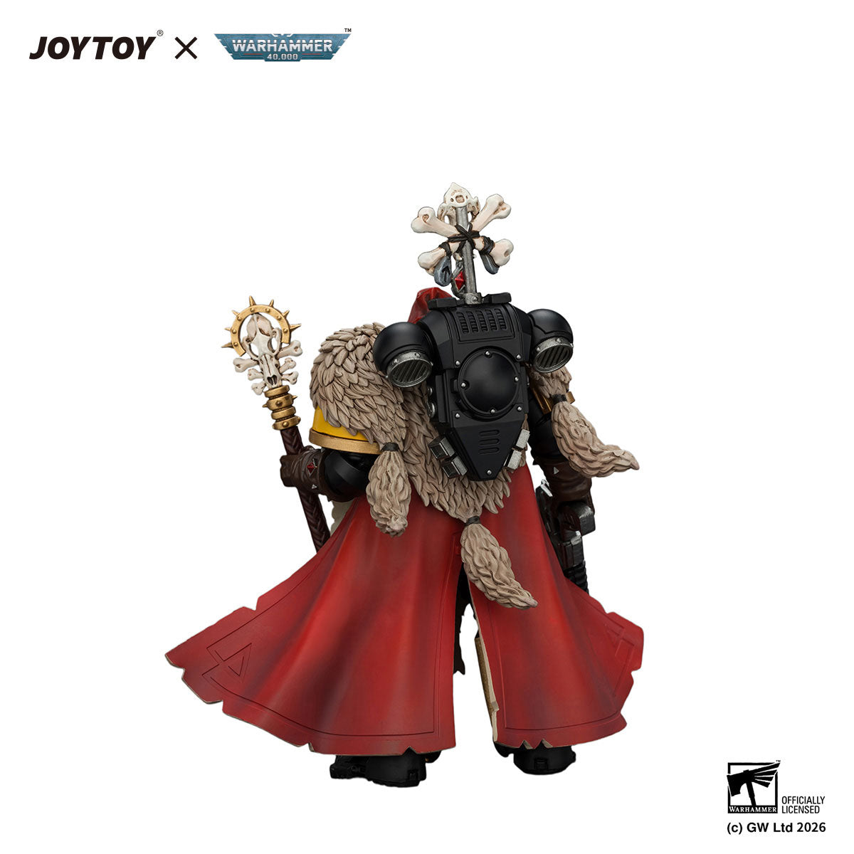 JOYTOY Warhammer 40K Space Wolves Wolf Priest figure
