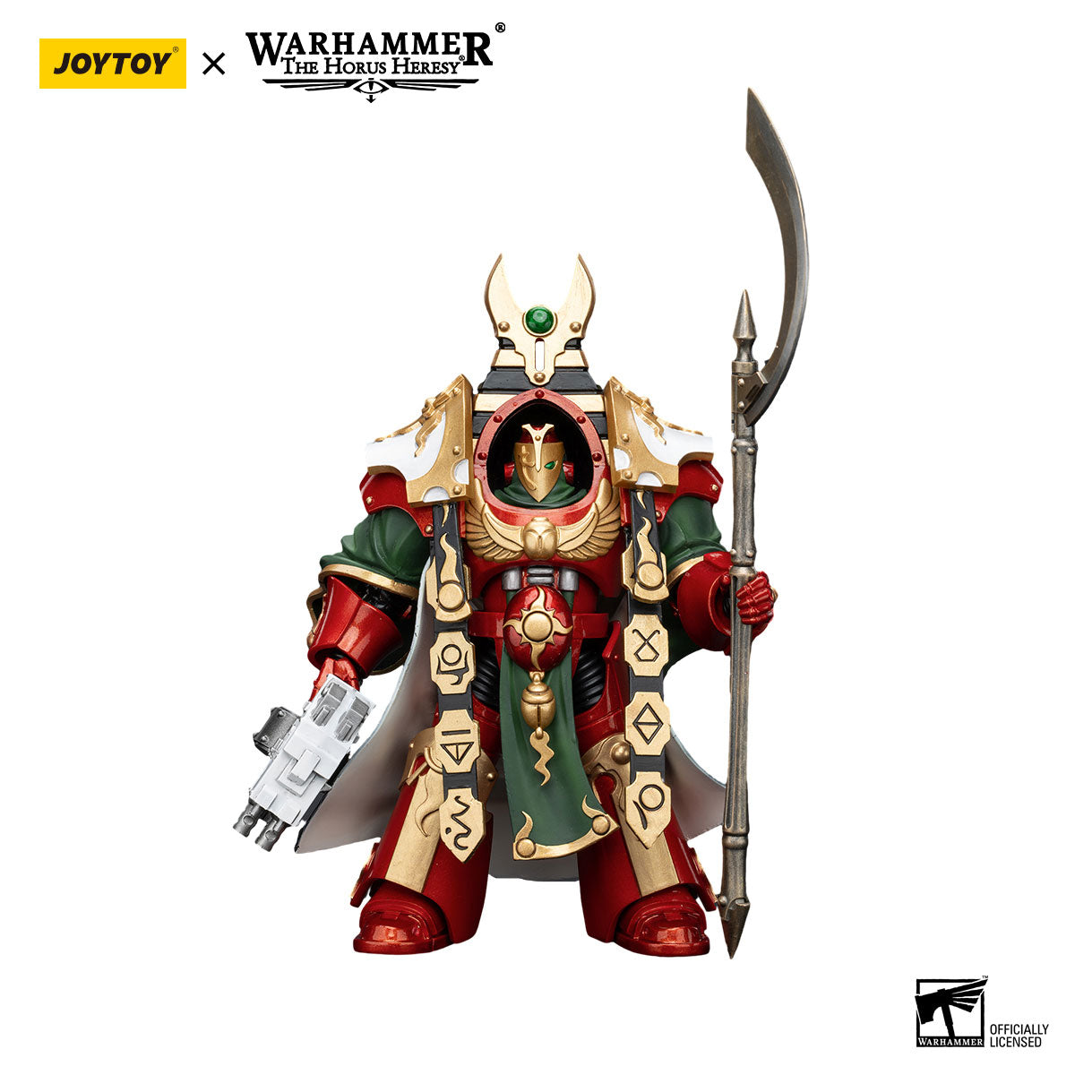 JOYTOY Horus Heresy Thousand Sons Legion Praetor in Cataphractii Terminator Armour figure